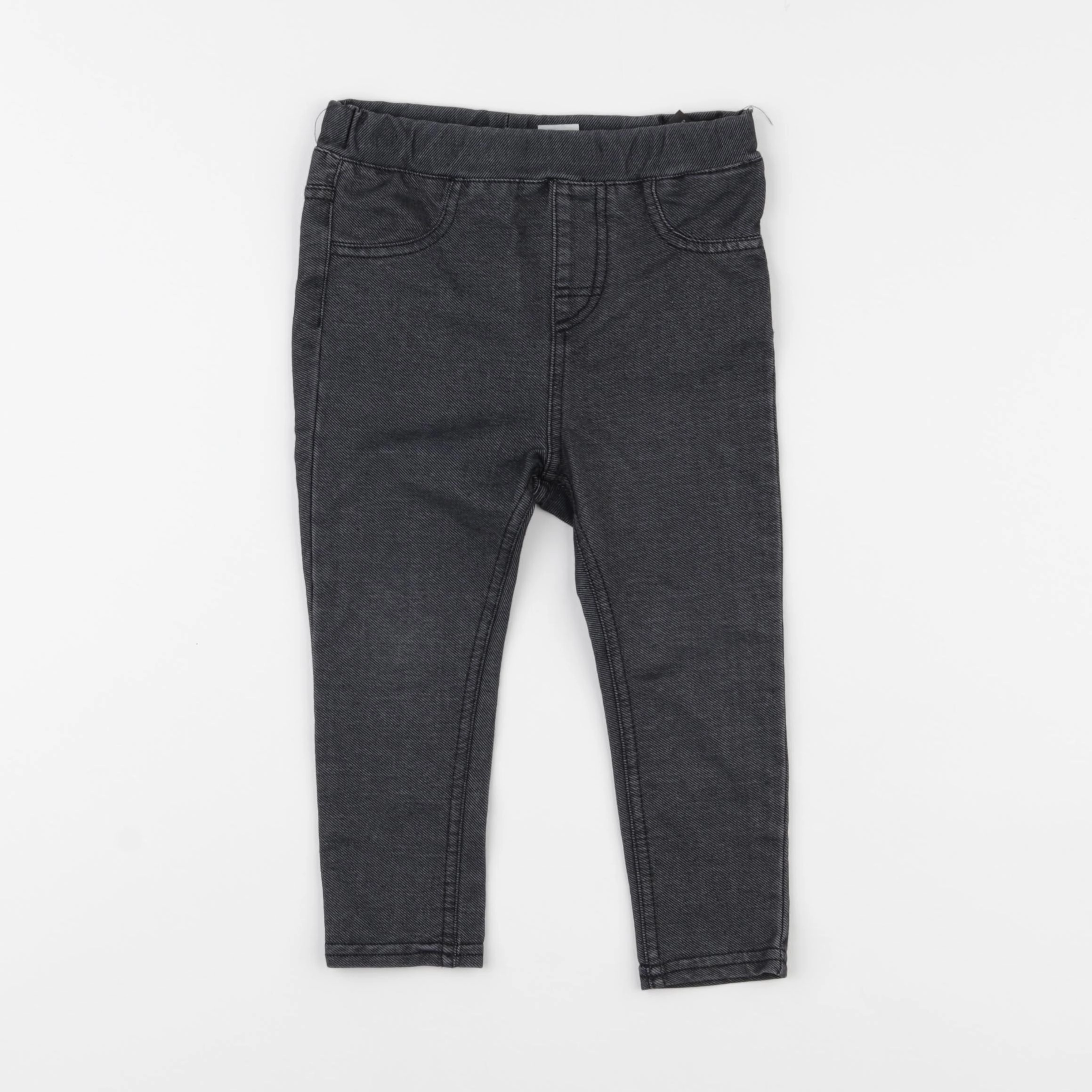 H&M - jegging gris - 12/18 mois
