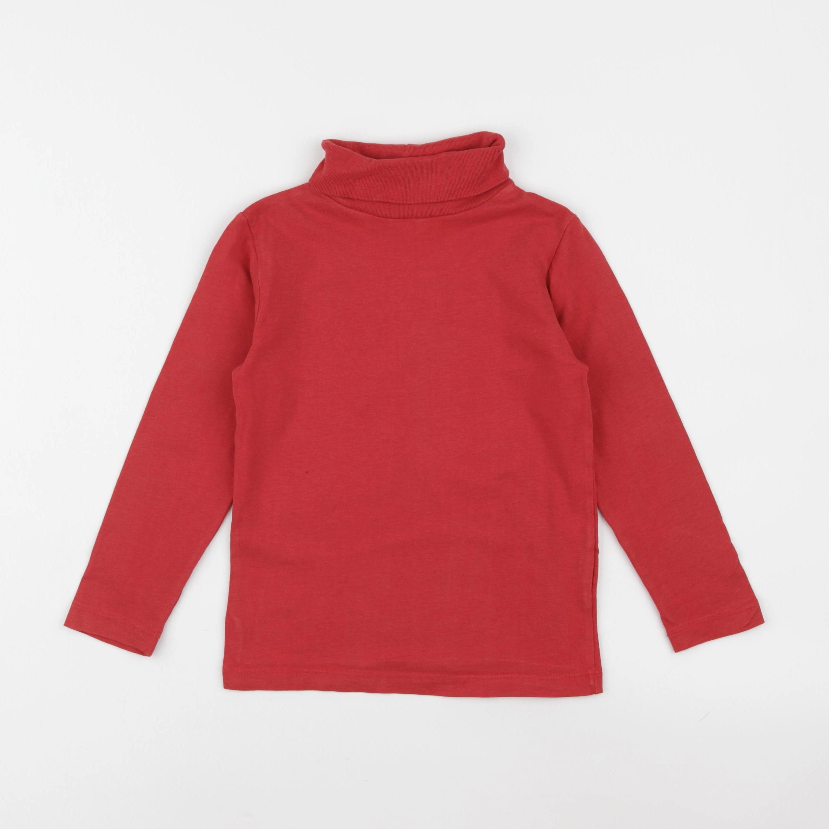Monoprix - sous-pull rouge - 6 ans