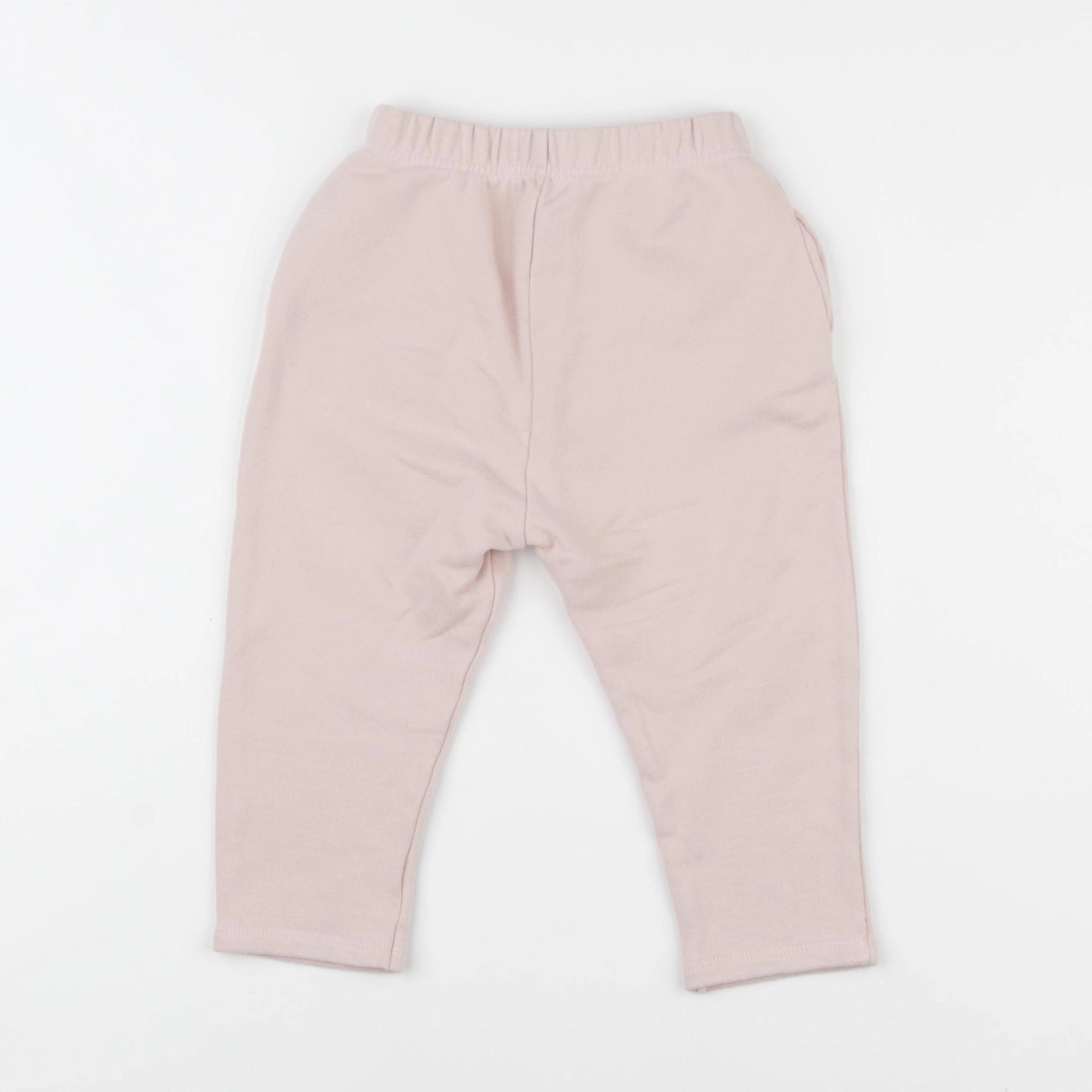 Petit Bateau - jogging rose - 24 mois