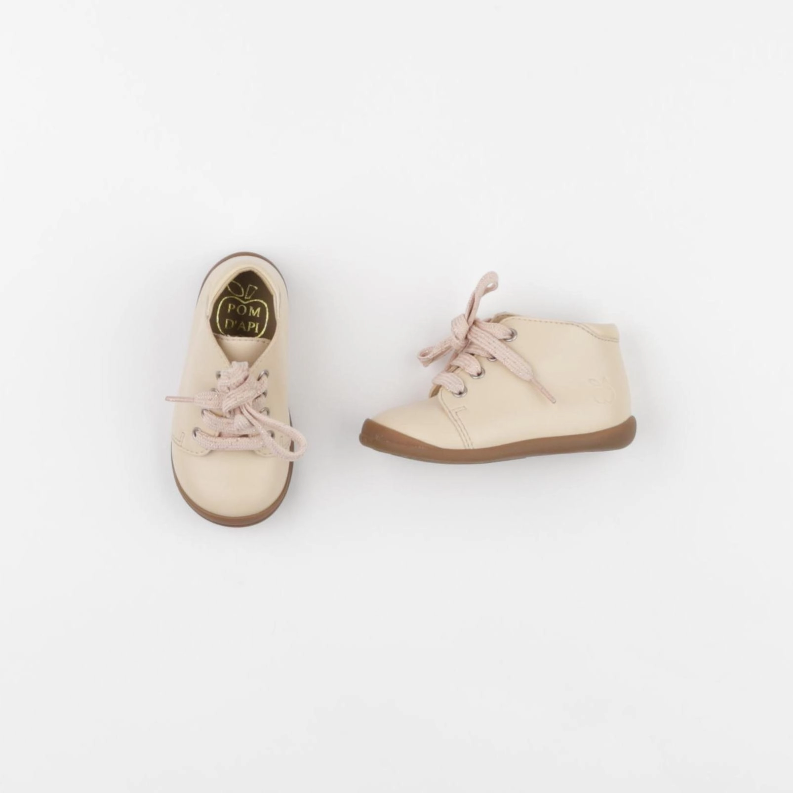 Pom d'Api - bottillons beige - pointure 20