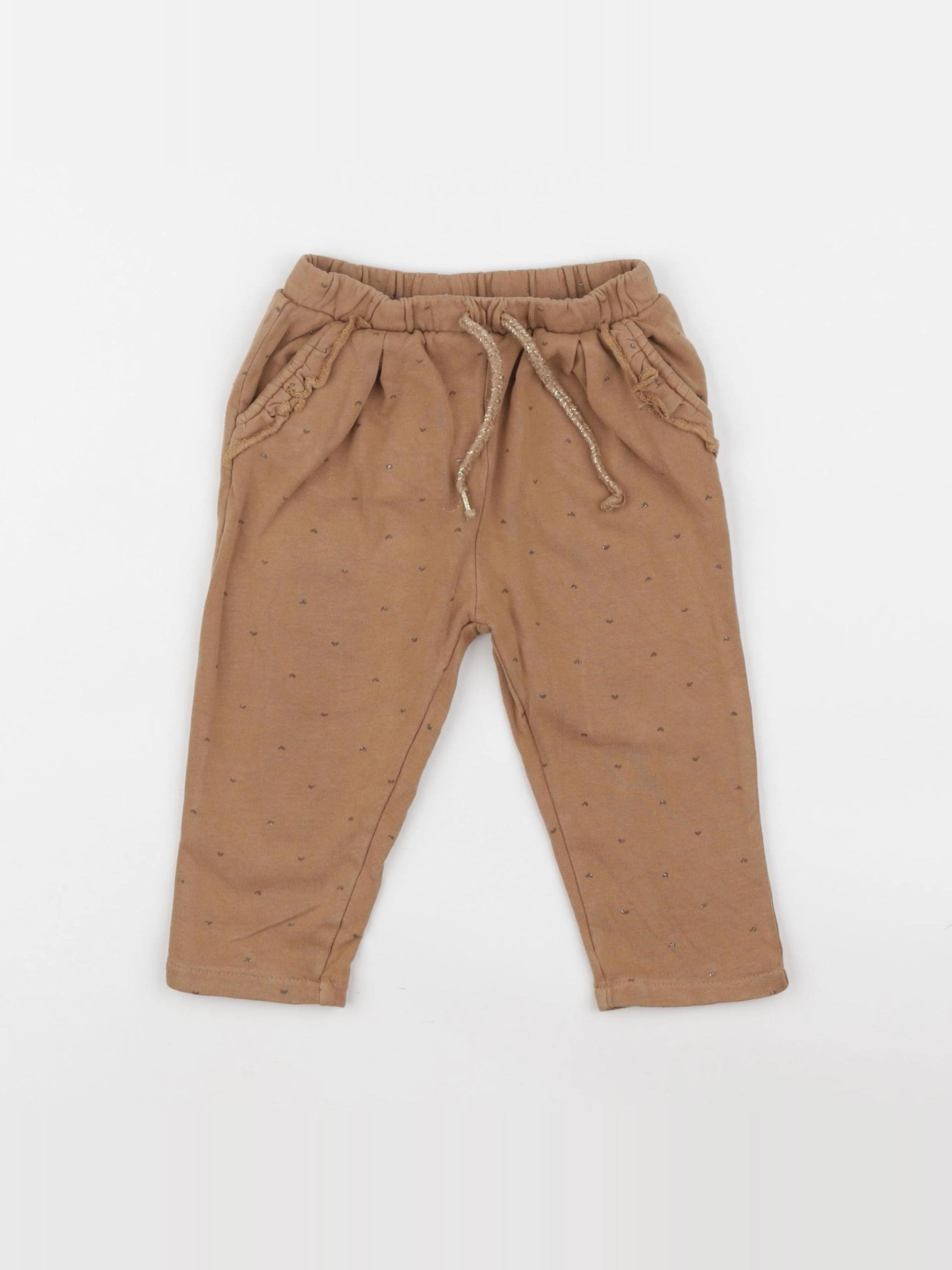 Vertbaudet - jogging marron - 18 mois