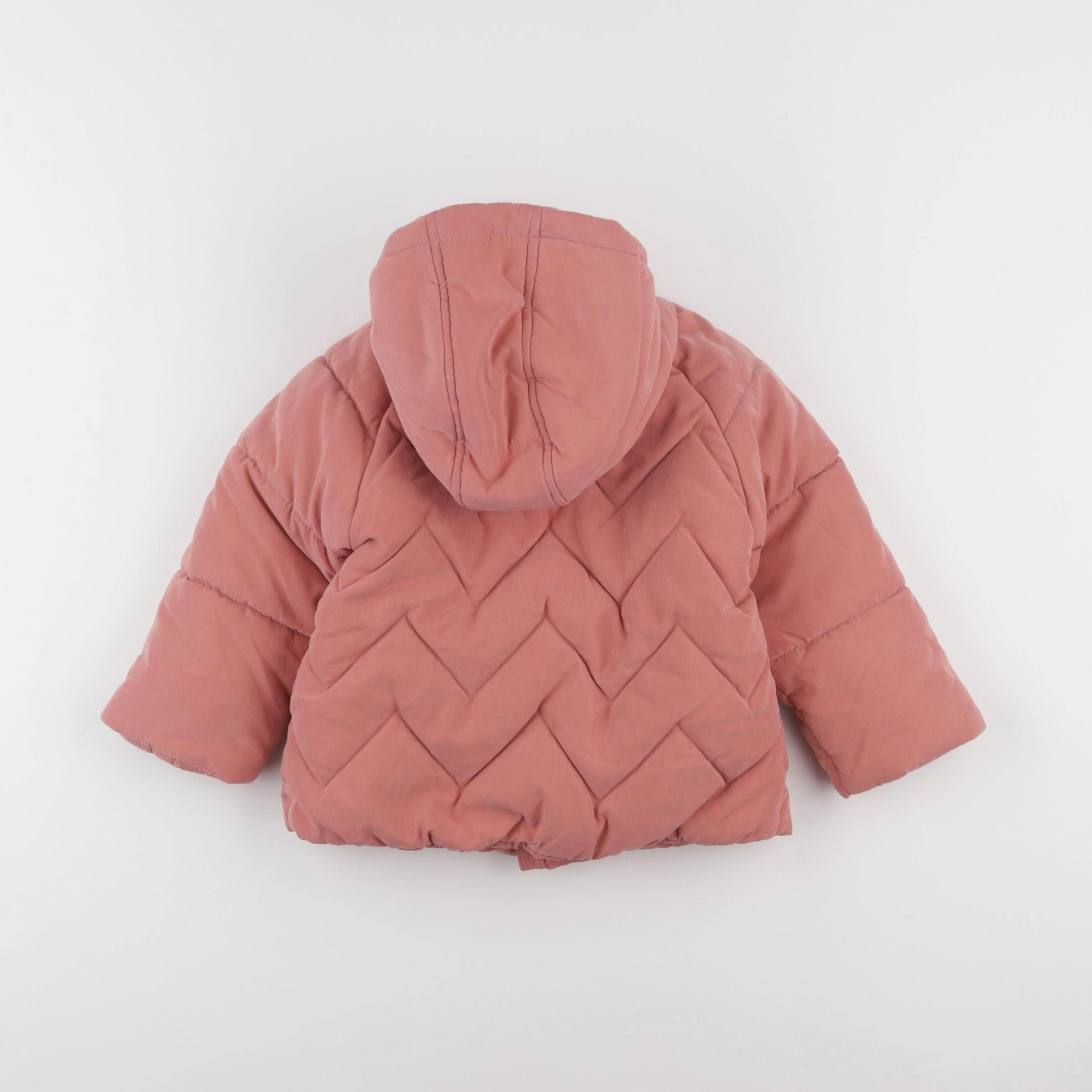 Vertbaudet - doudoune rose - 36 mois