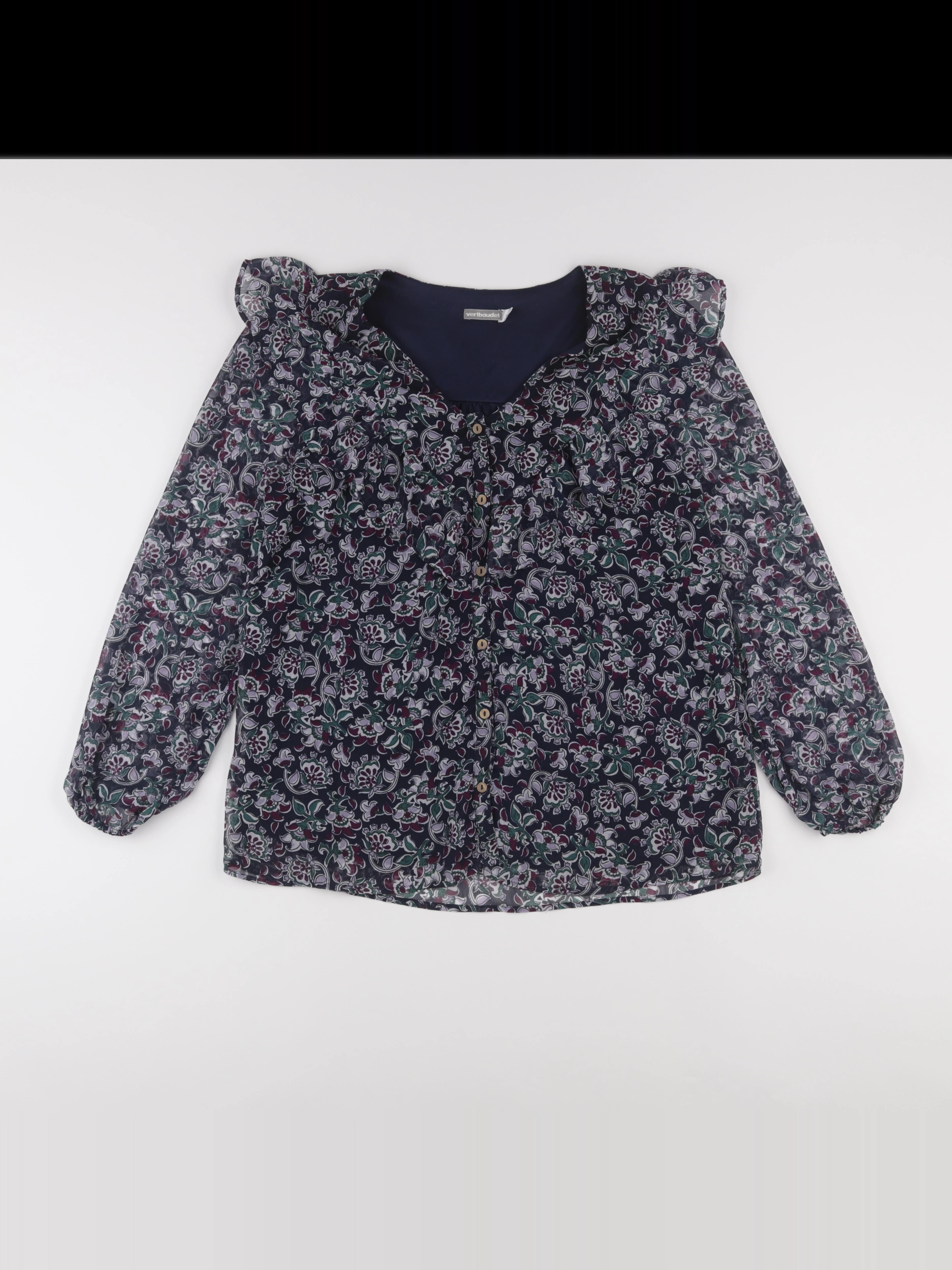 Vertbaudet - blouse grossesse bleu - 38