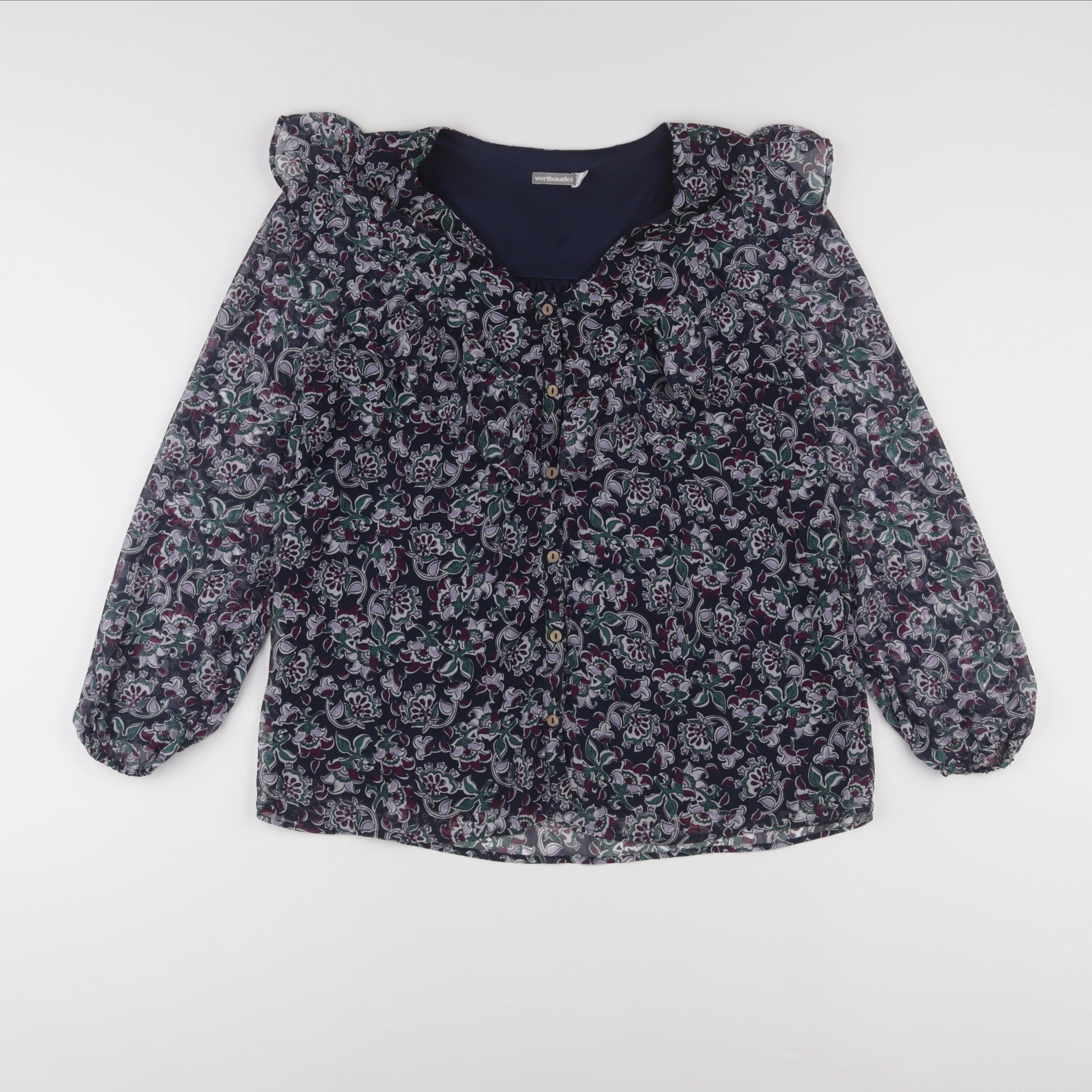 Vertbaudet - blouse grossesse bleu - 38