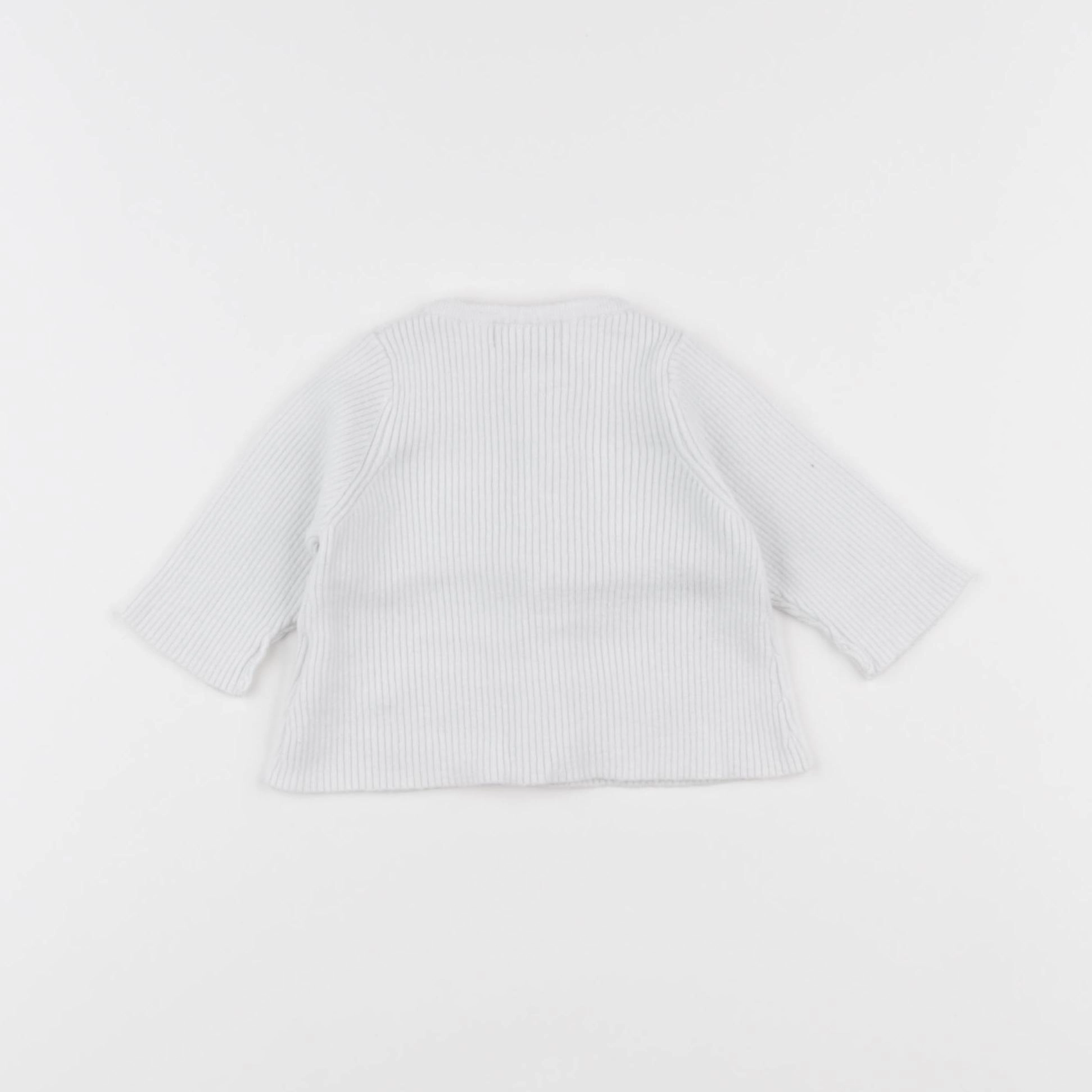 Vertbaudet - gilet blanc - 0 mois