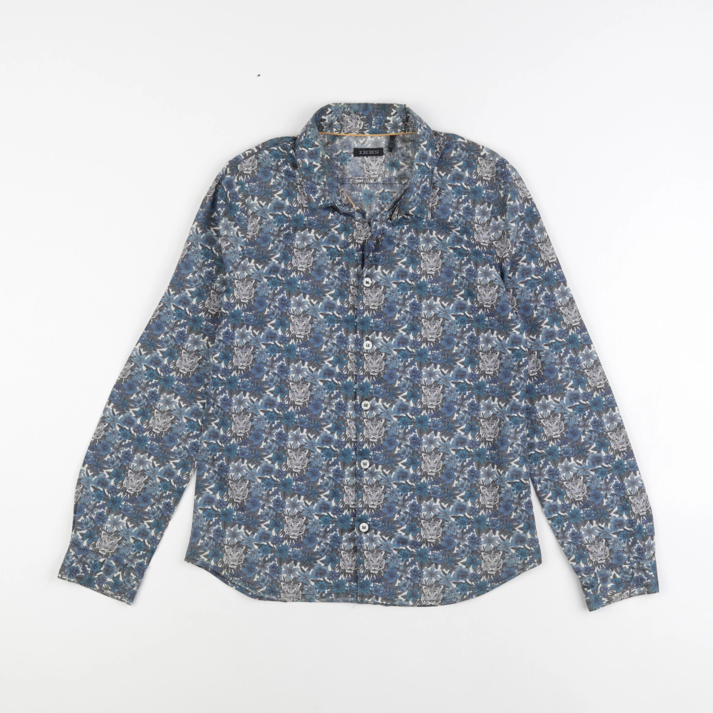 IKKS - chemise bleu - 10 ans