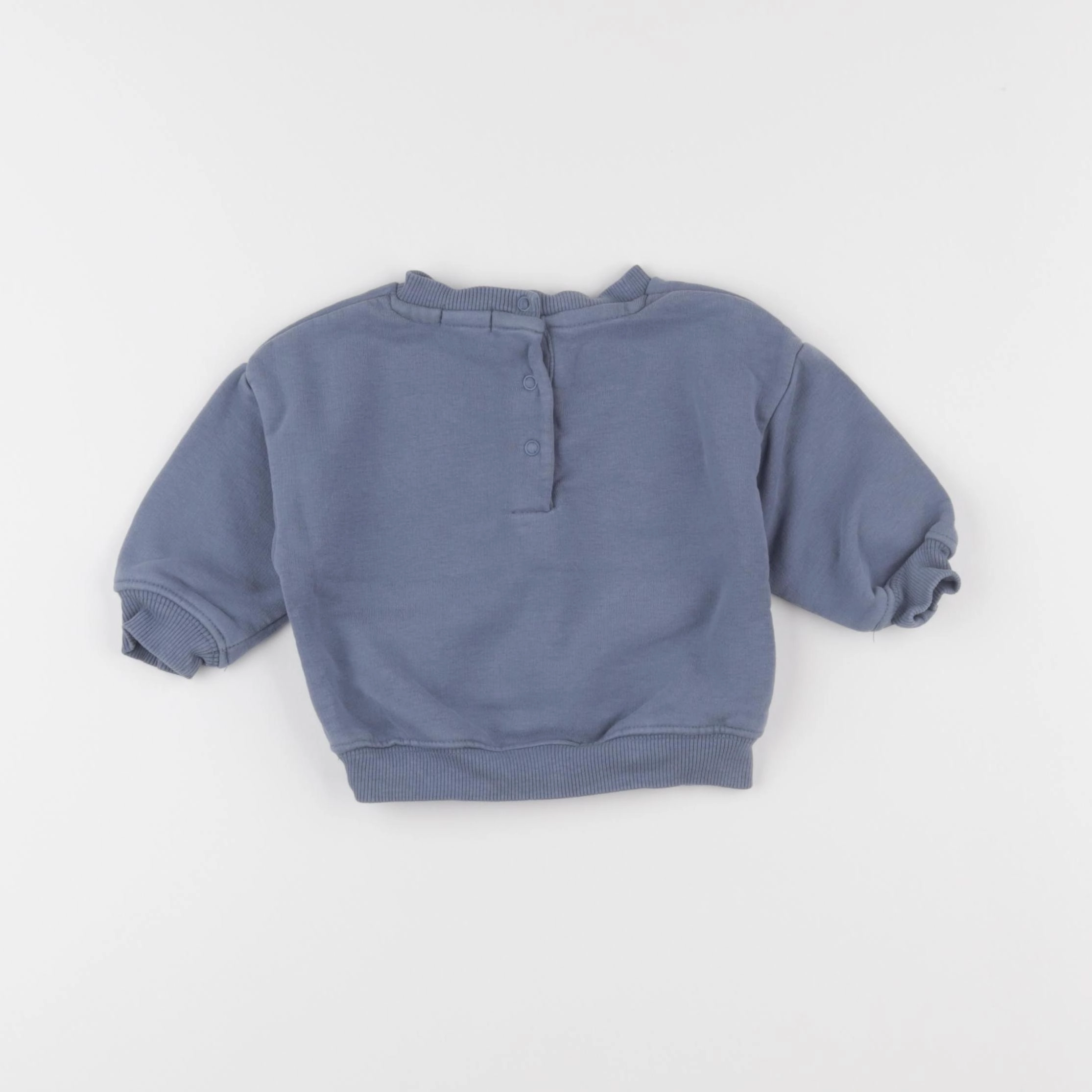 Vertbaudet - sweat bleu - 6 mois