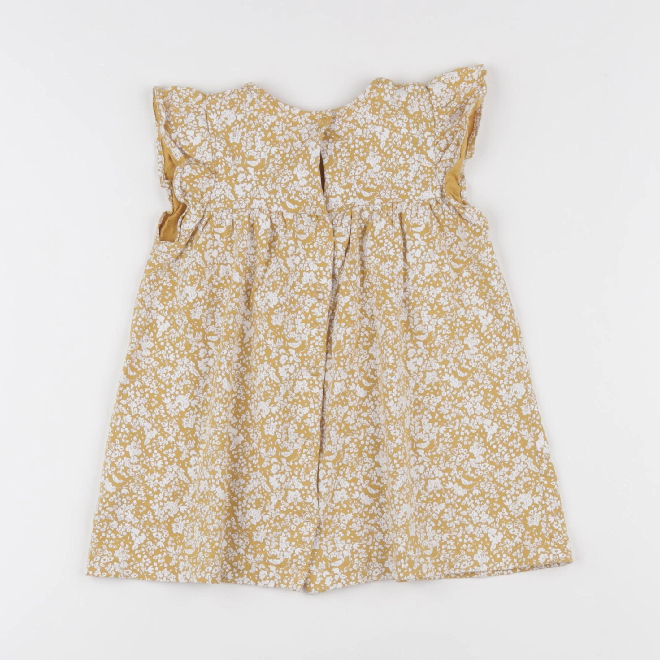 Vertbaudet - robe jaune - 18 mois