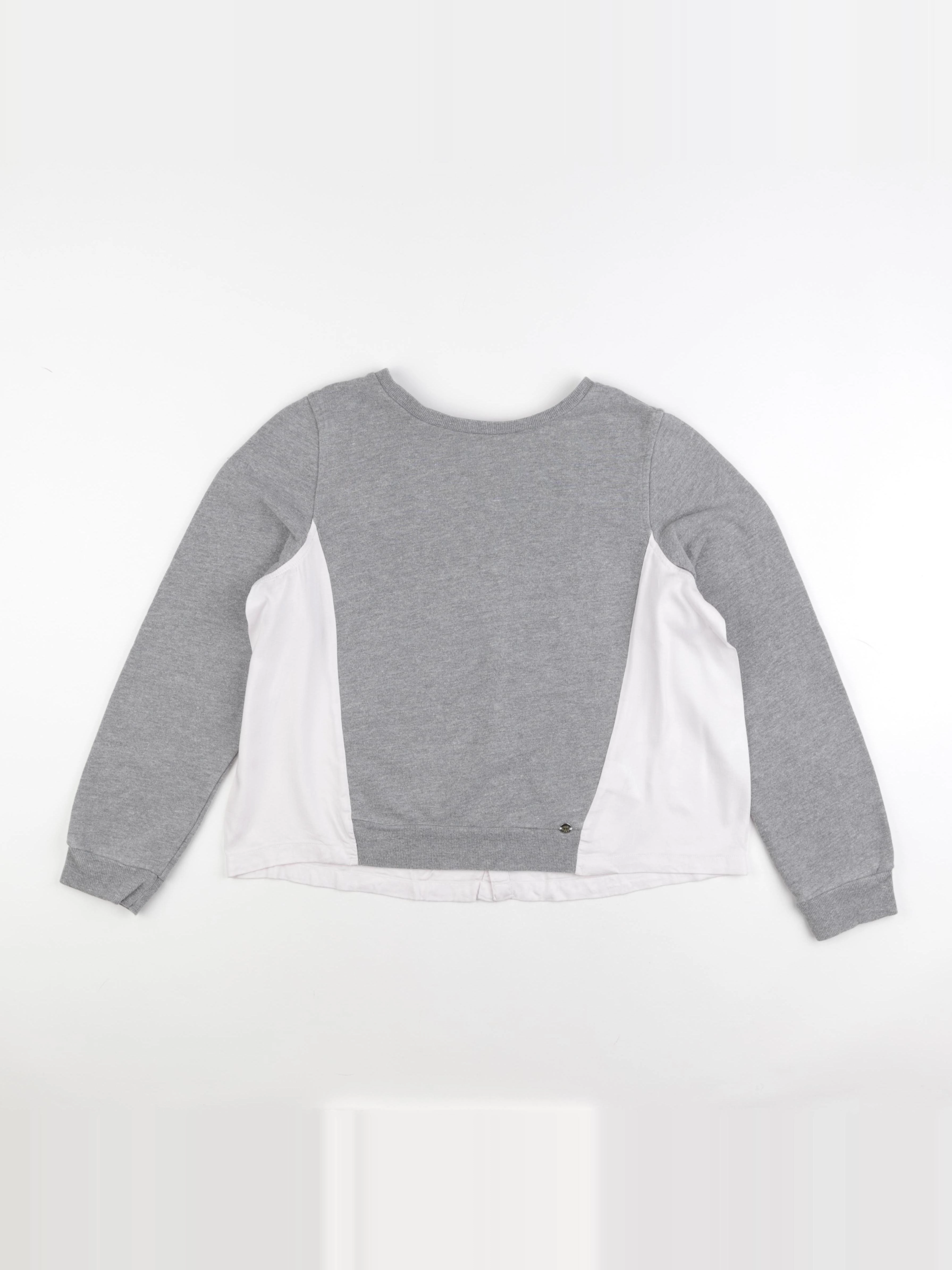 IKKS - sweat gris - 14 ans