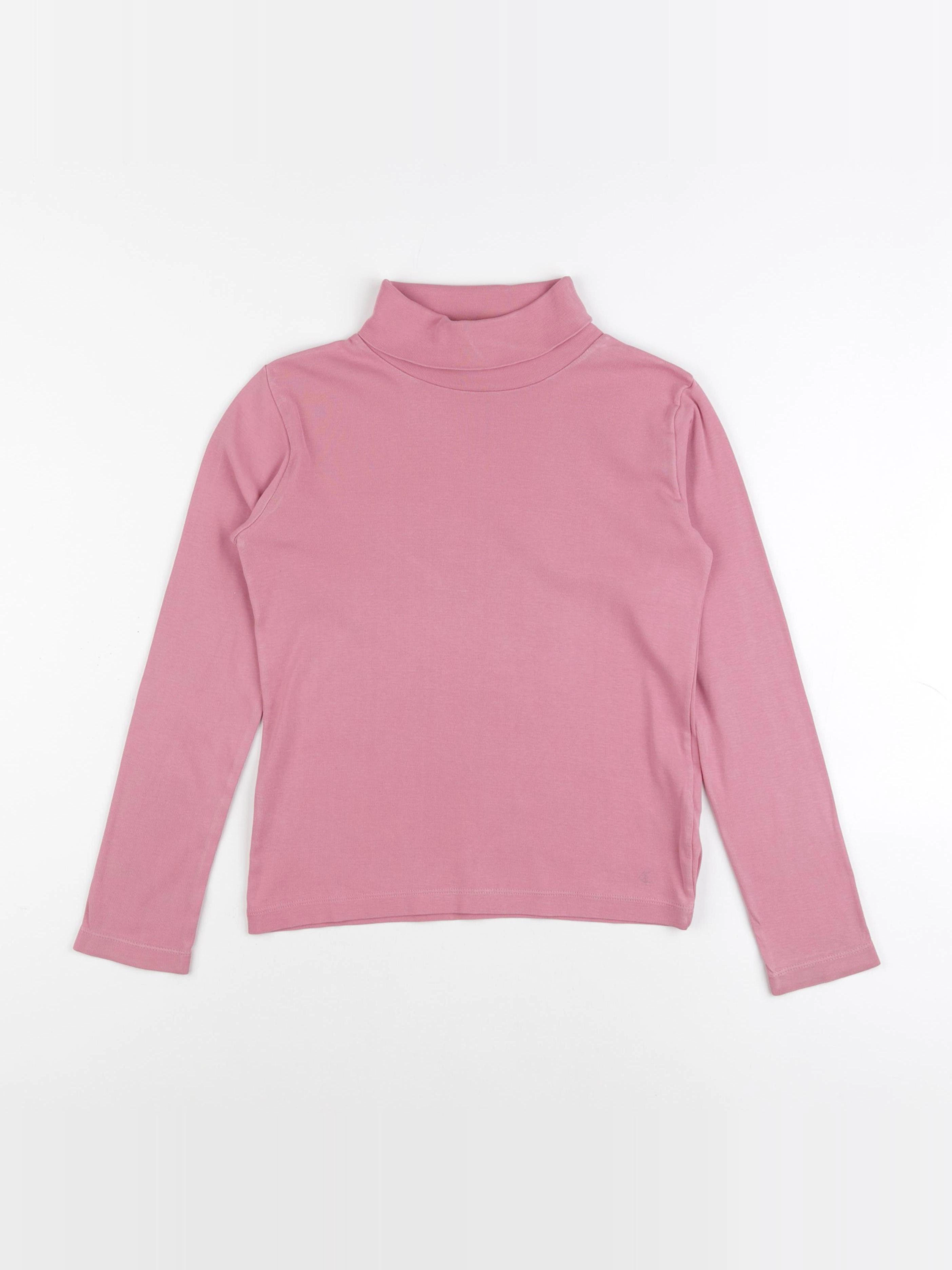 Petit Bateau - sous-pull rose - 10 ans