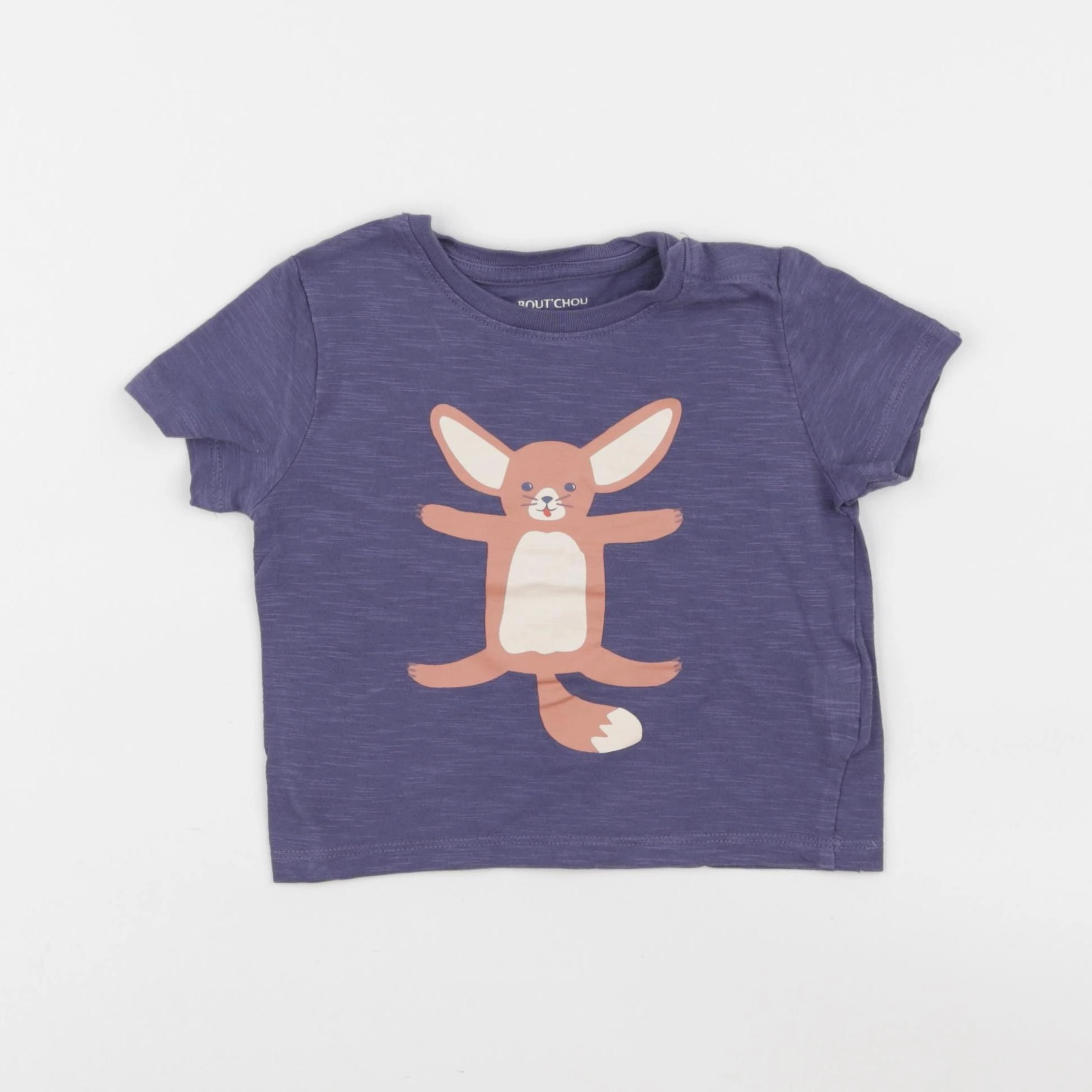 Boutchou - tee-shirt violet - 12 mois