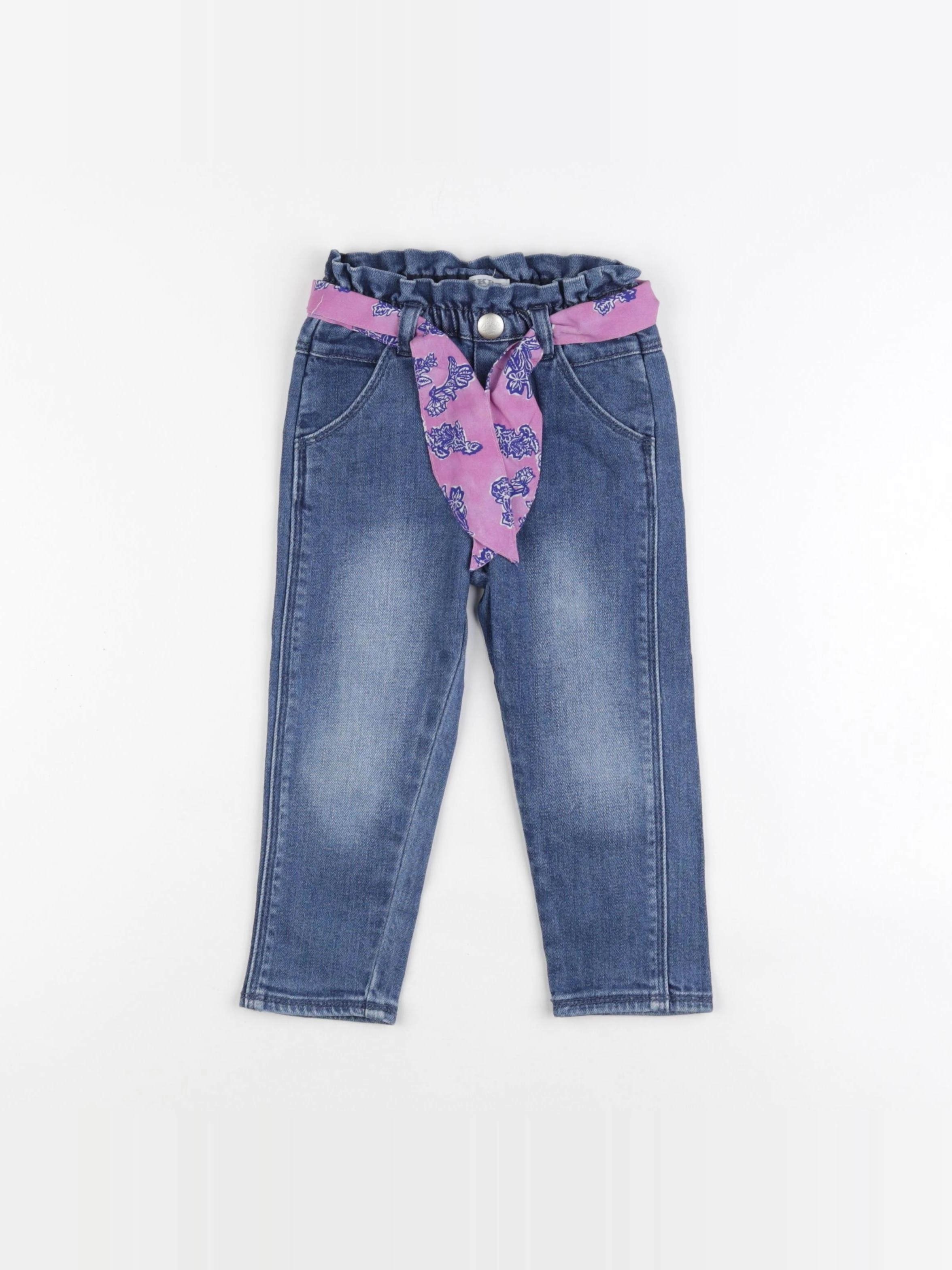 IKKS - jean bleu - 2 ans
