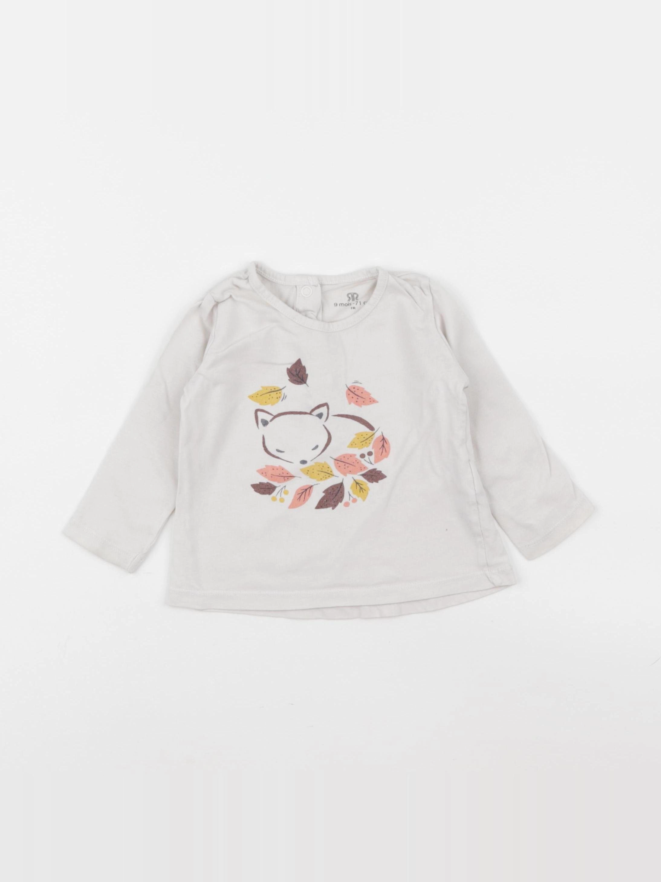 La Redoute - tee-shirt blanc - 9 mois