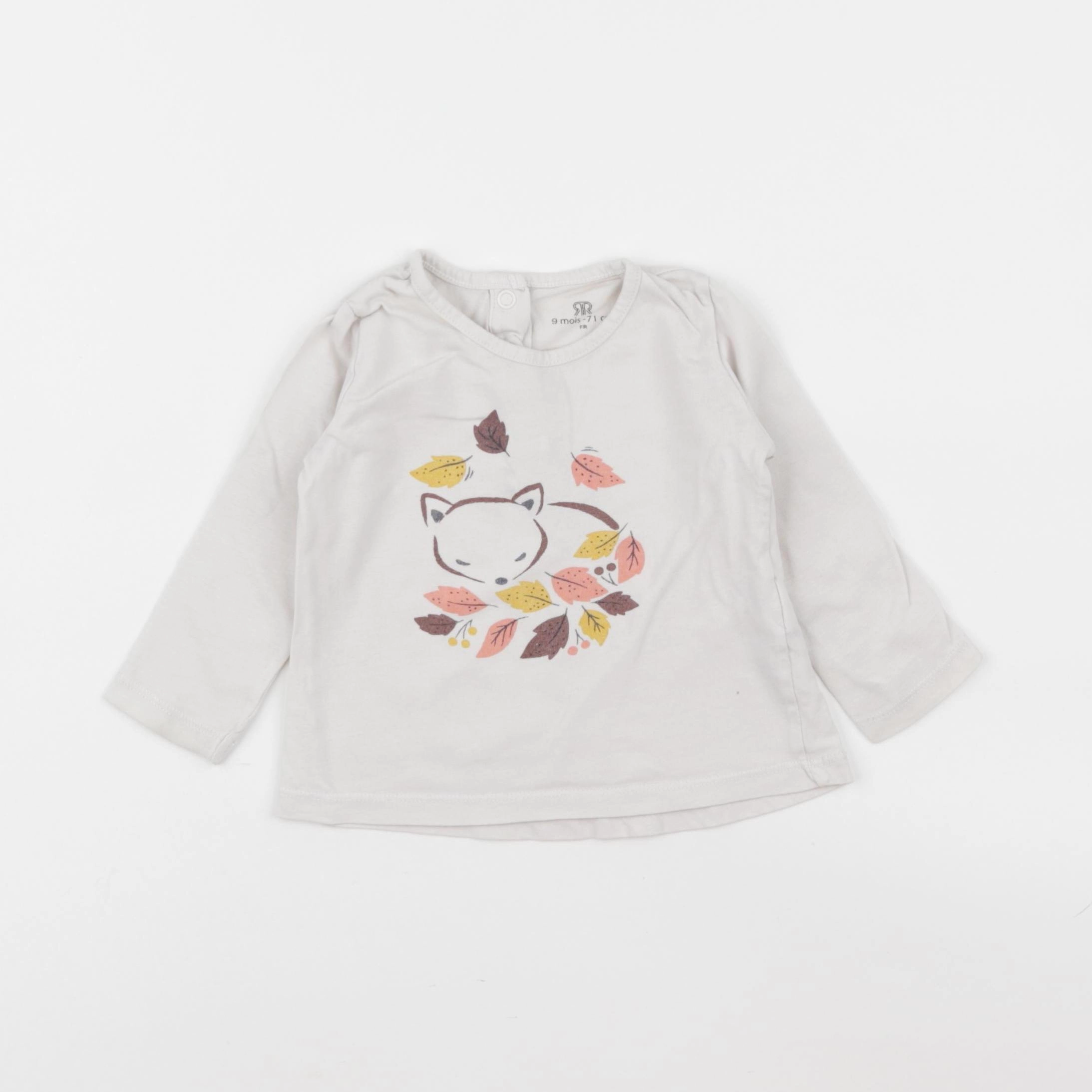 La Redoute - tee-shirt blanc - 9 mois