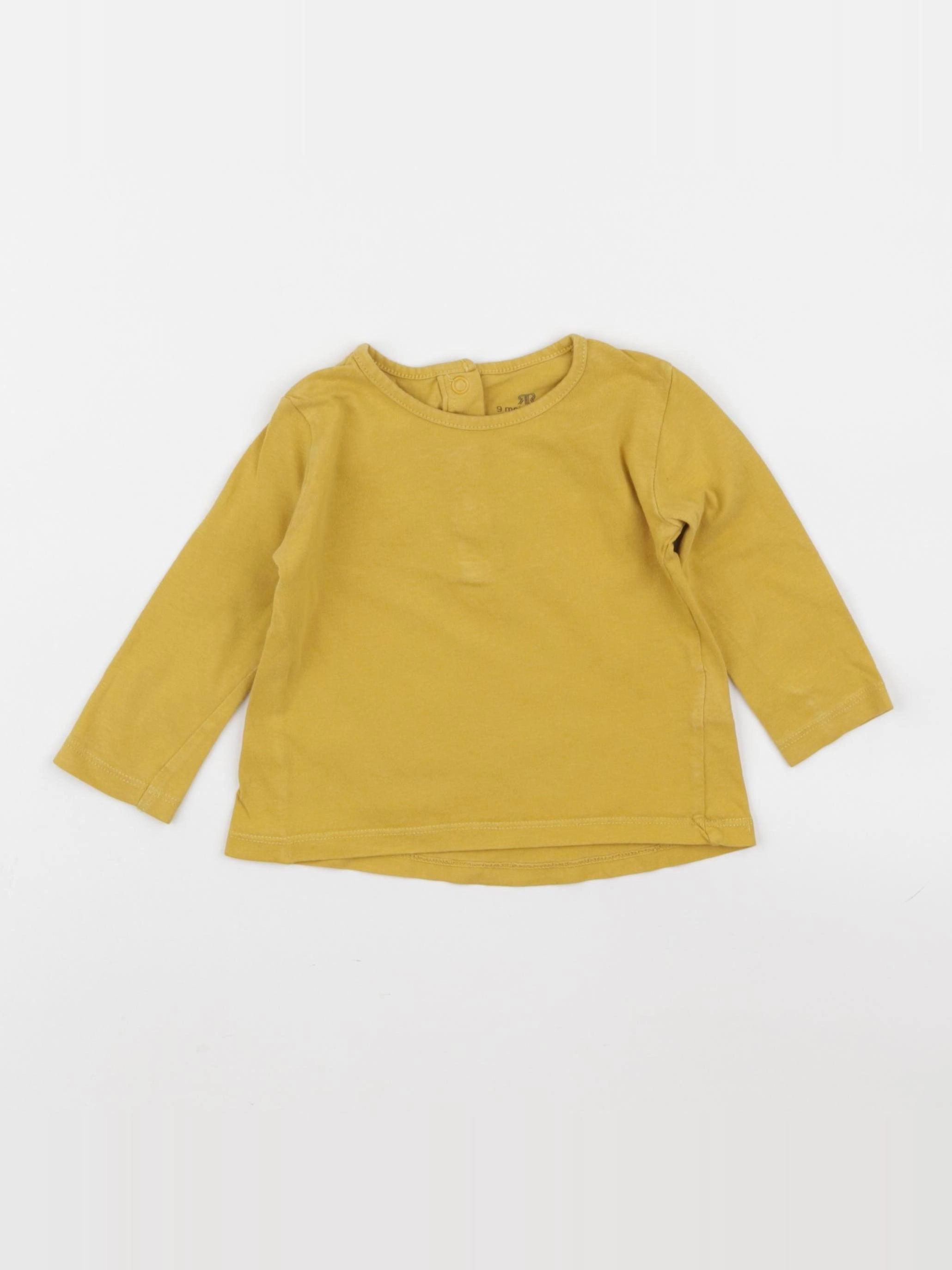 La Redoute - tee-shirt jaune - 9 mois