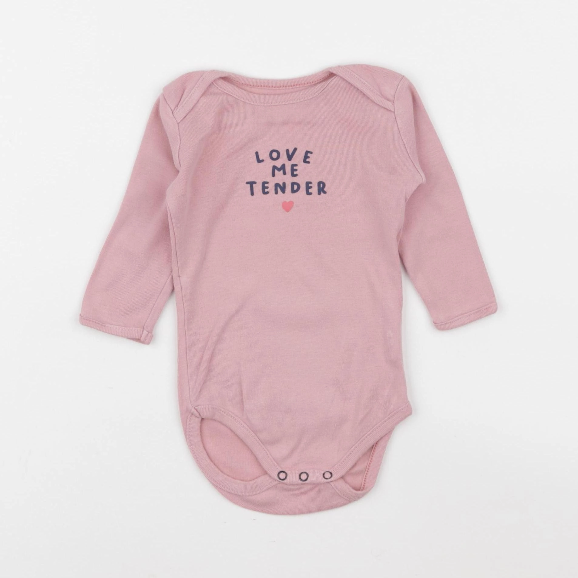 Boutchou - body rose - 9 mois
