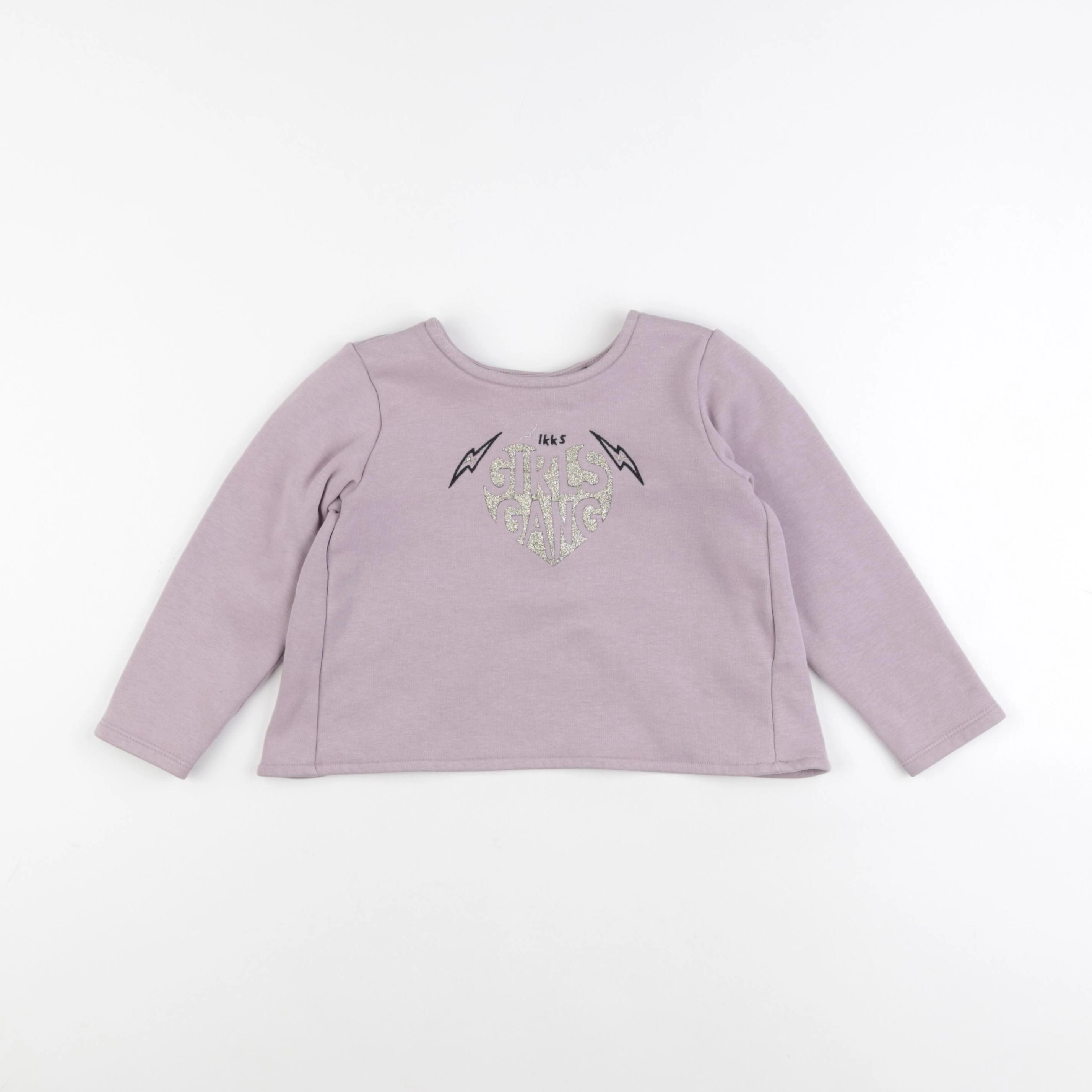 IKKS - sweat violet - 3 ans