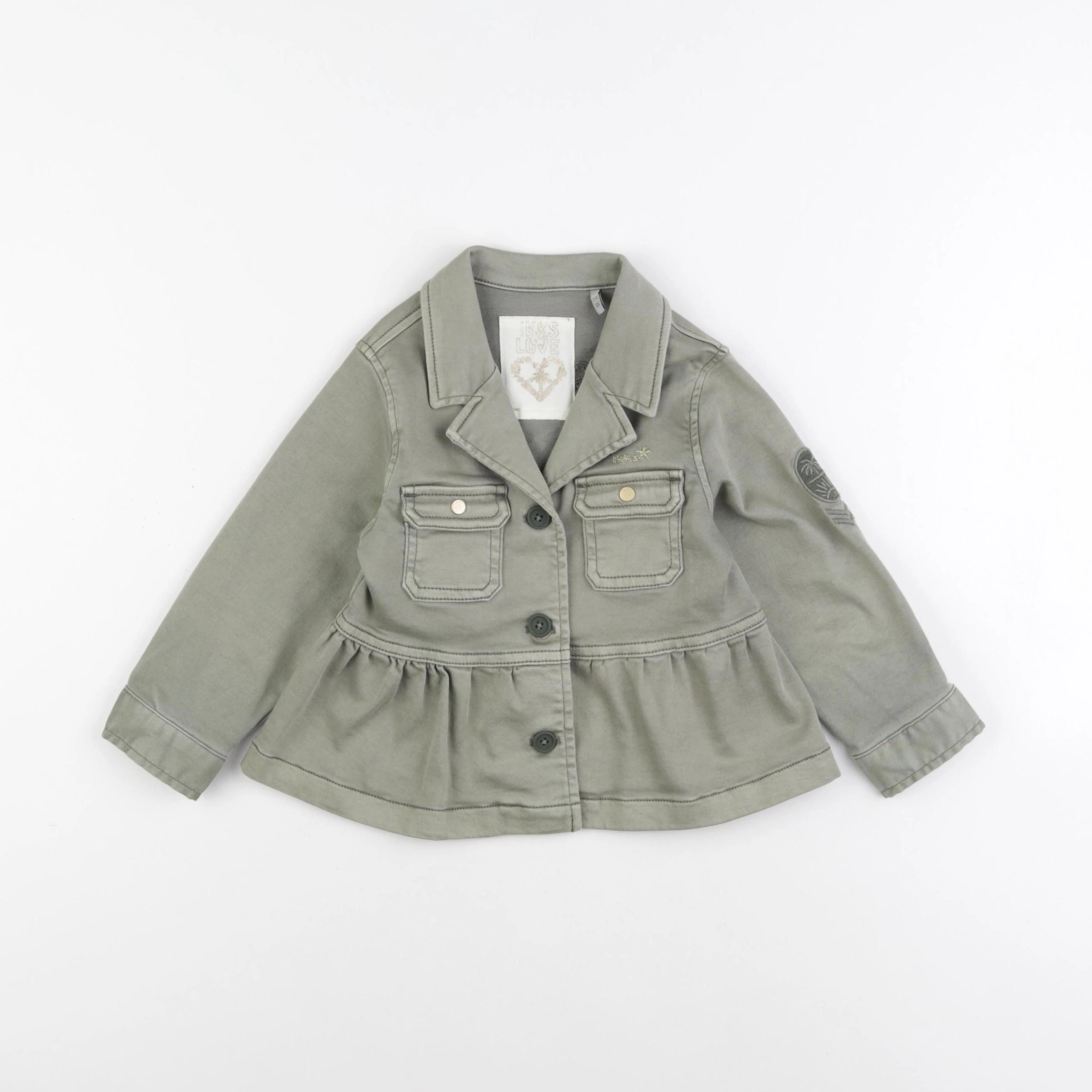 IKKS - veste vert - 2 ans