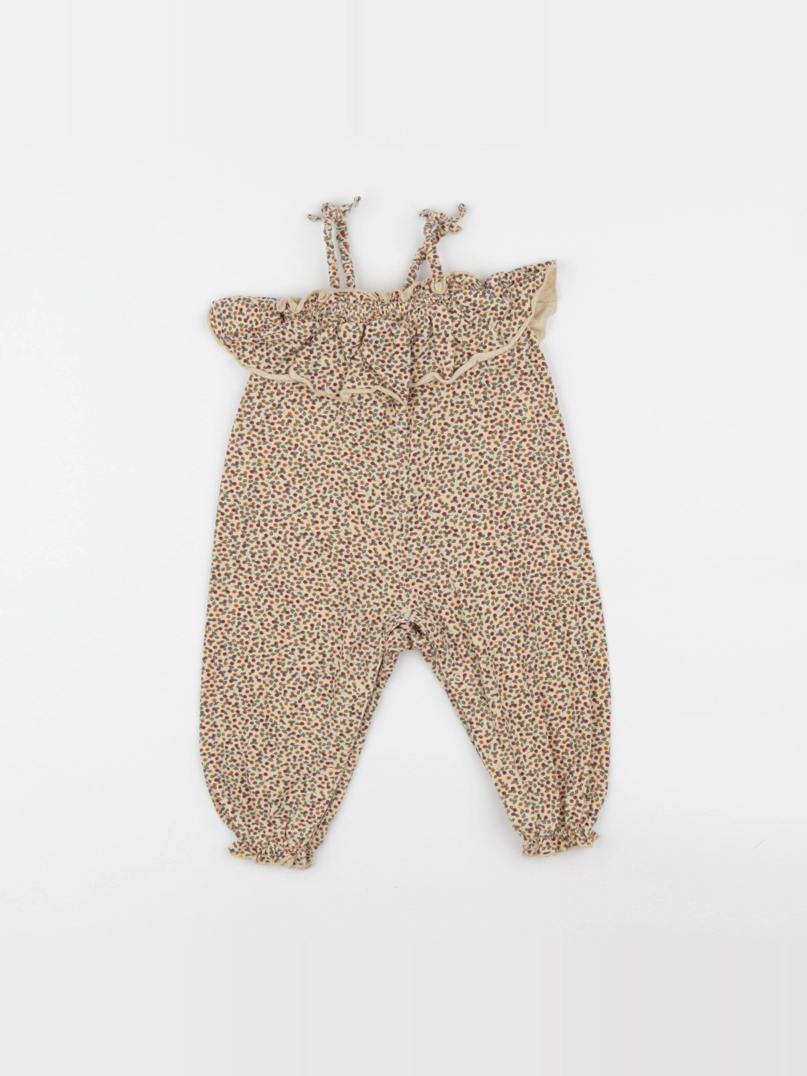 Konges slojd - combinaison beige, marron - 6 mois