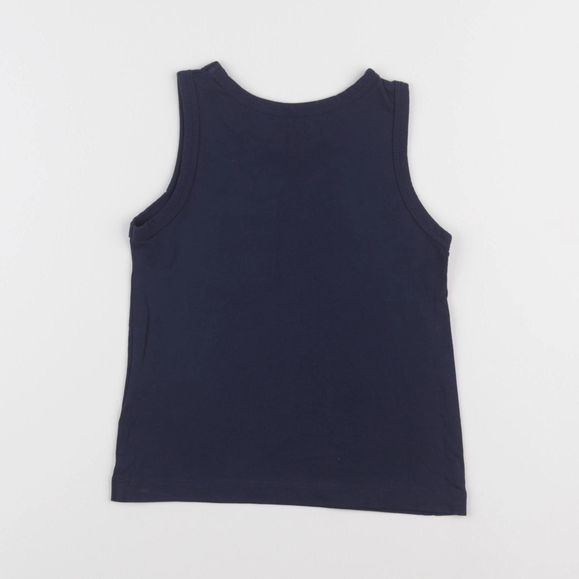 Vertbaudet - débardeur bleu - 4 ans