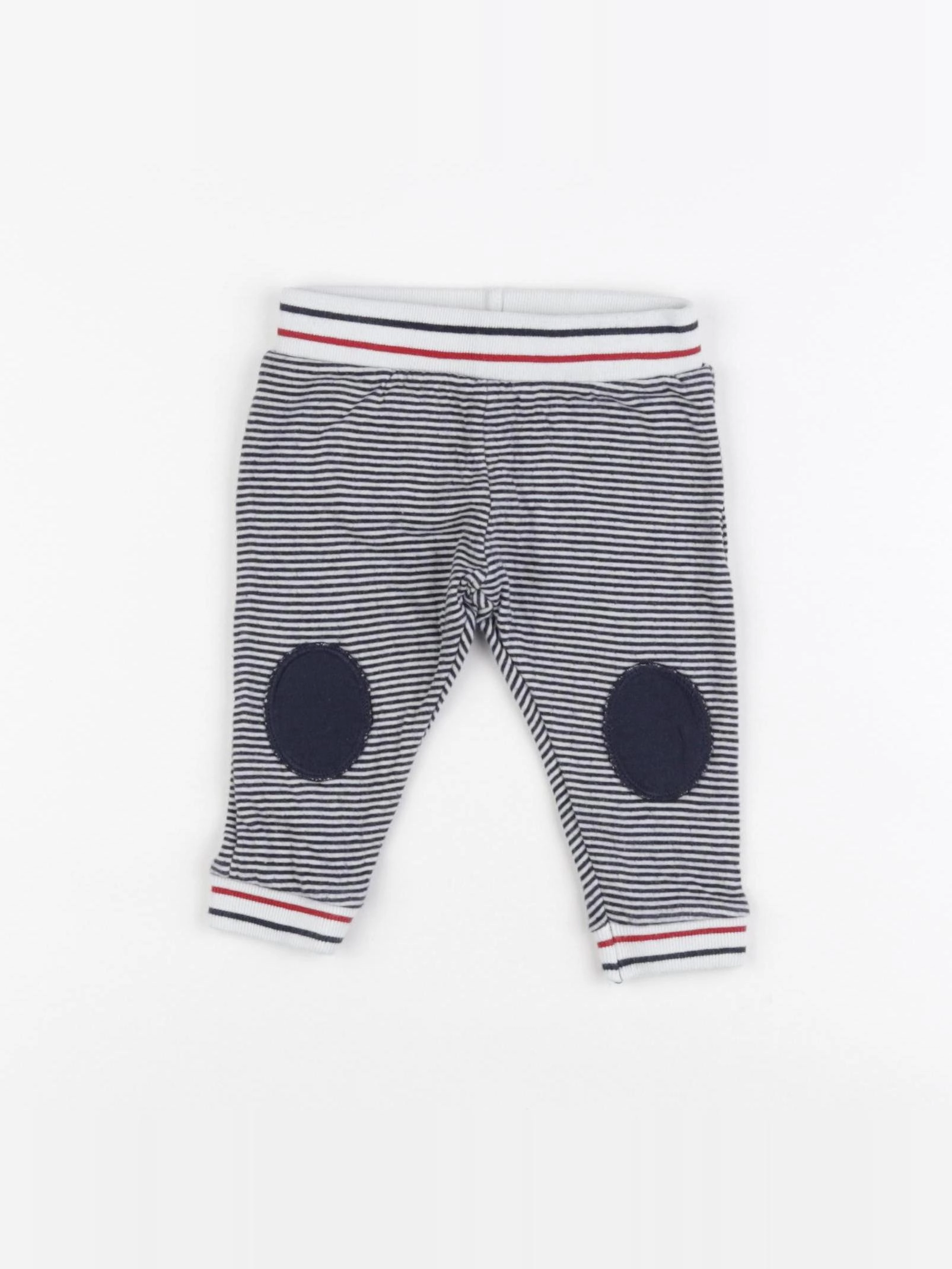 Petit Bateau - legging bleu - 6 mois