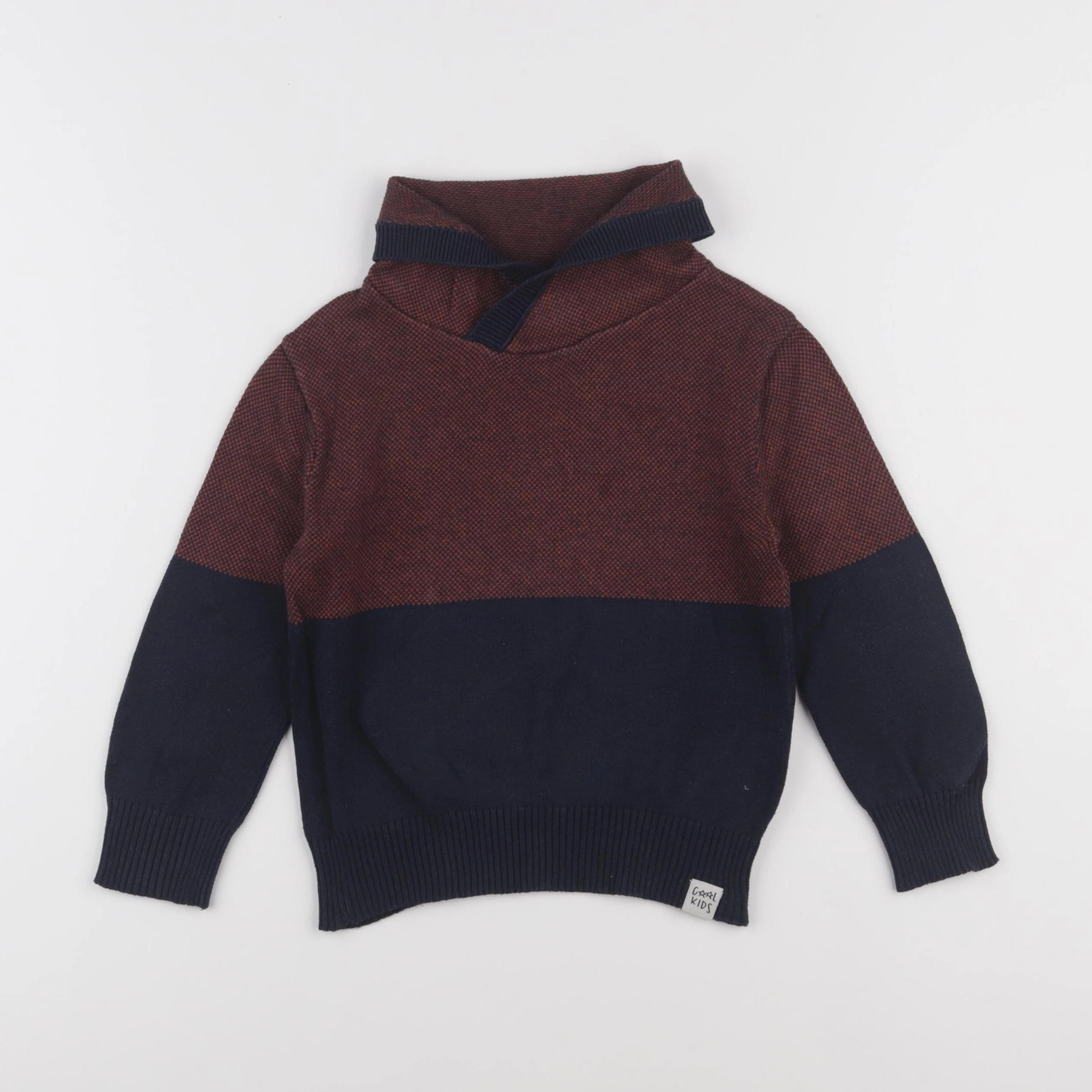Vertbaudet - pull bleu - 4 ans