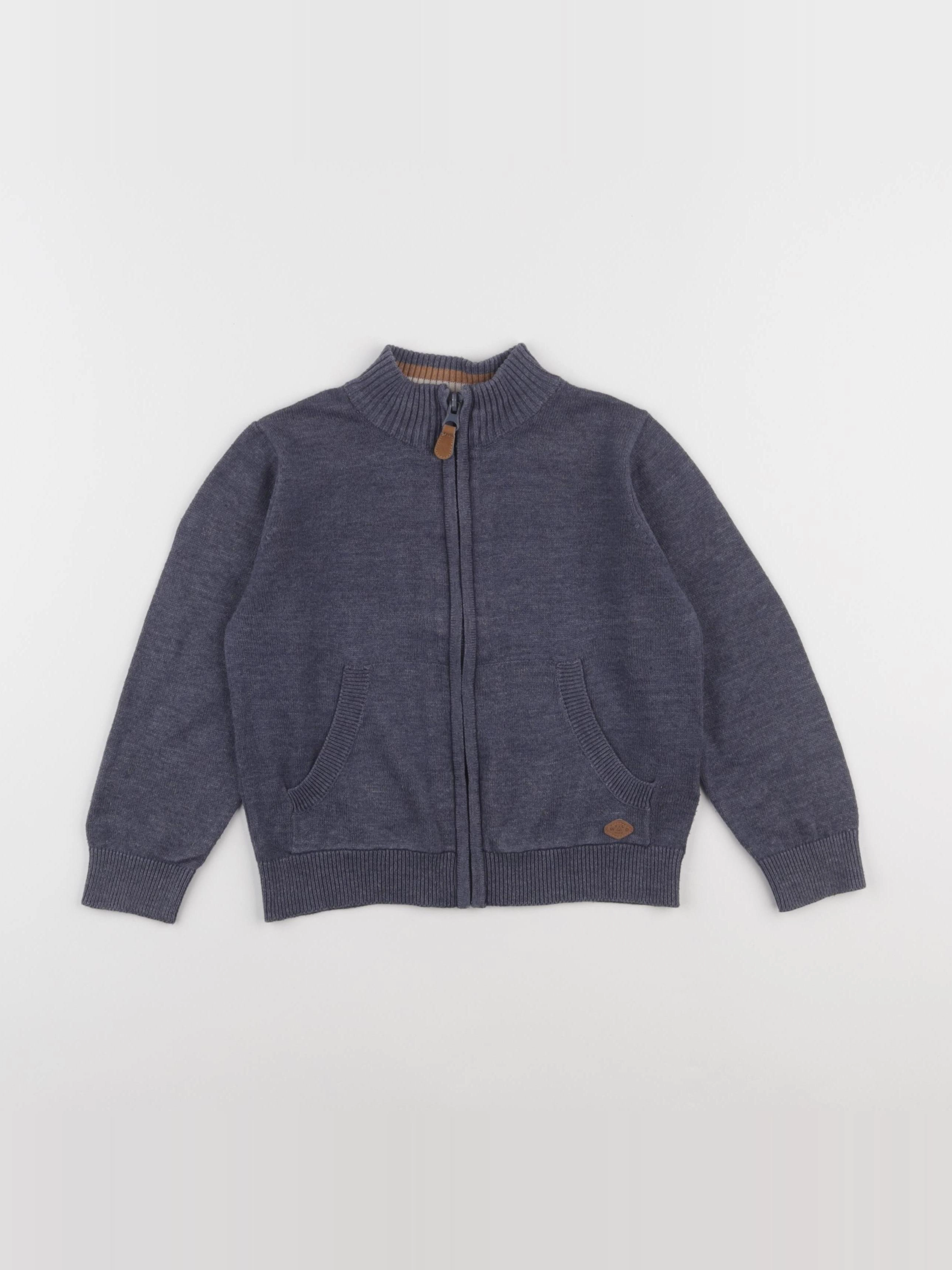 Vertbaudet - pull bleu - 4 ans