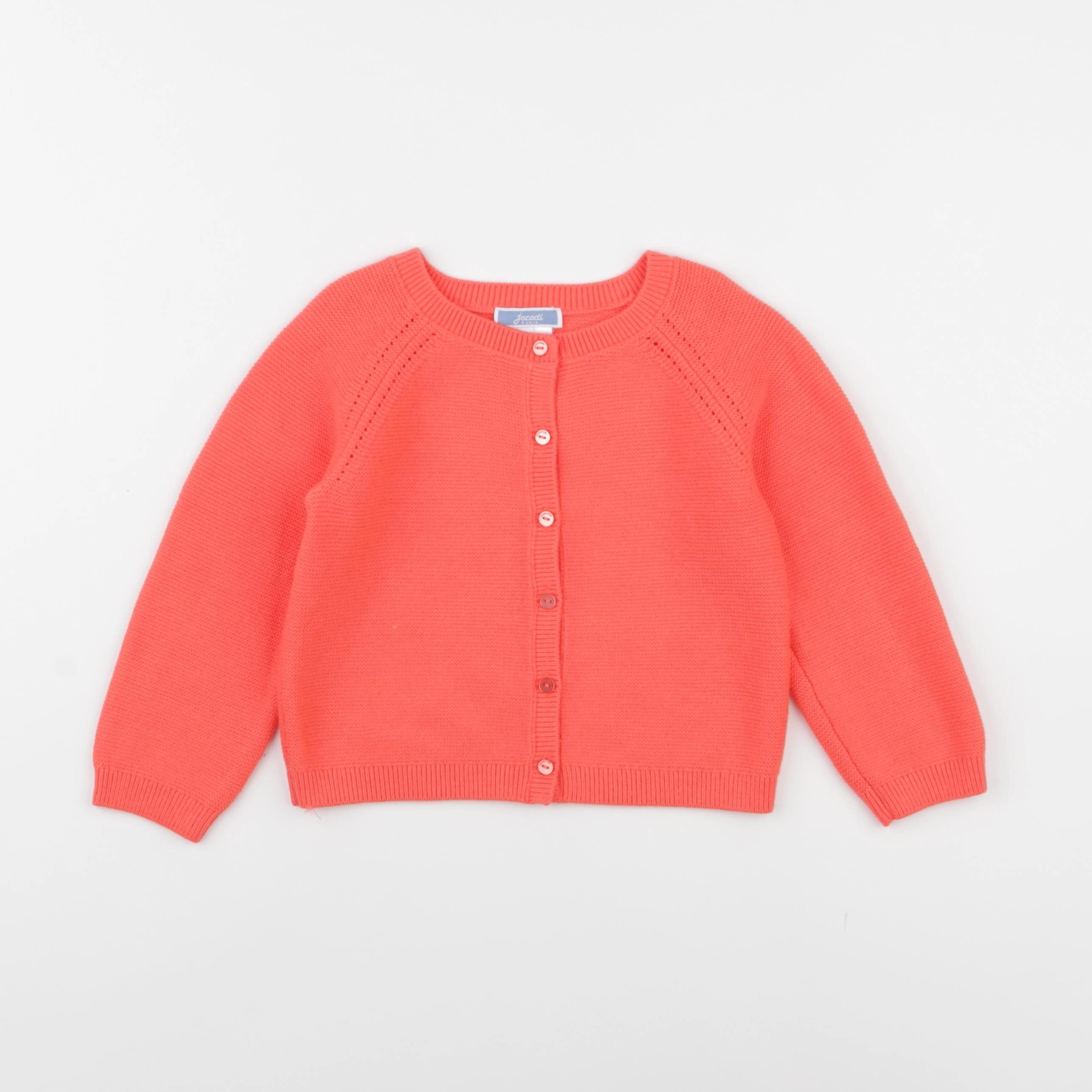 Jacadi - gilet orange - 36 mois
