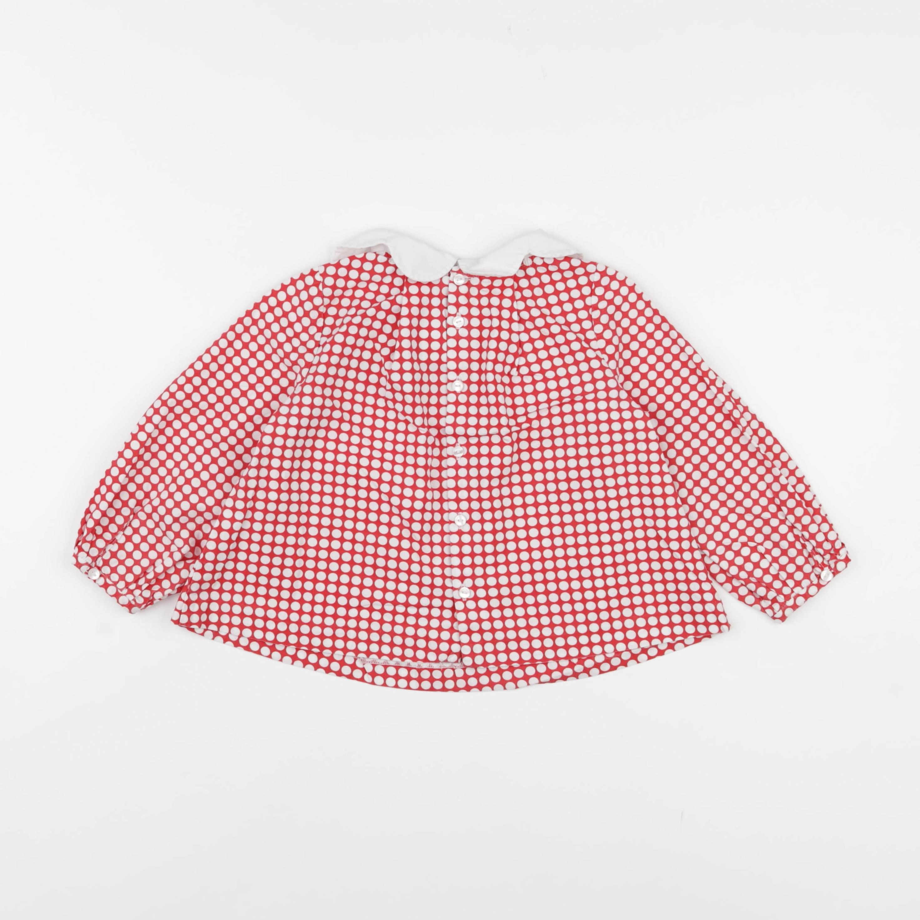 Jacadi - blouse rouge - 36 mois