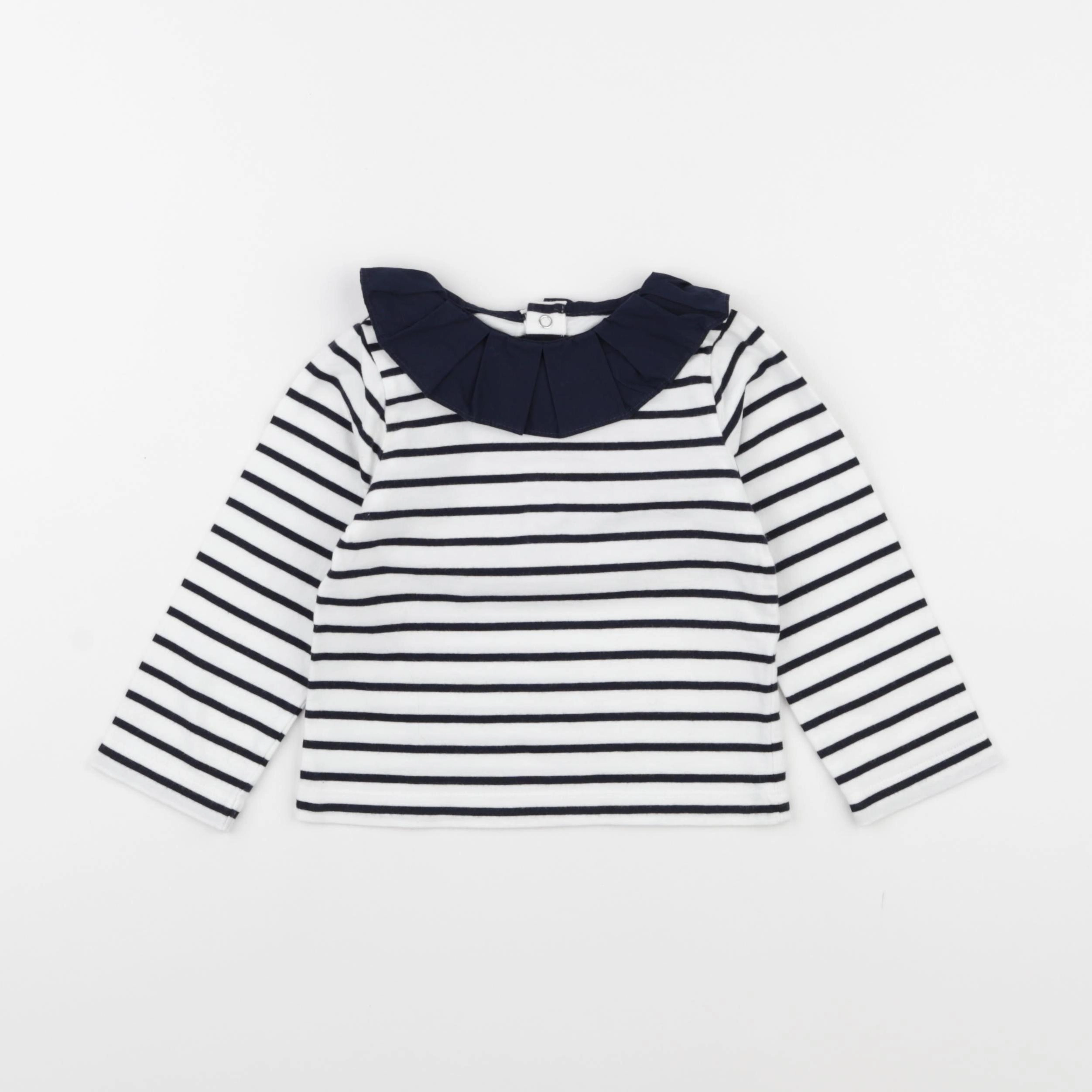 Jacadi - tee-shirt bleu - 24 mois