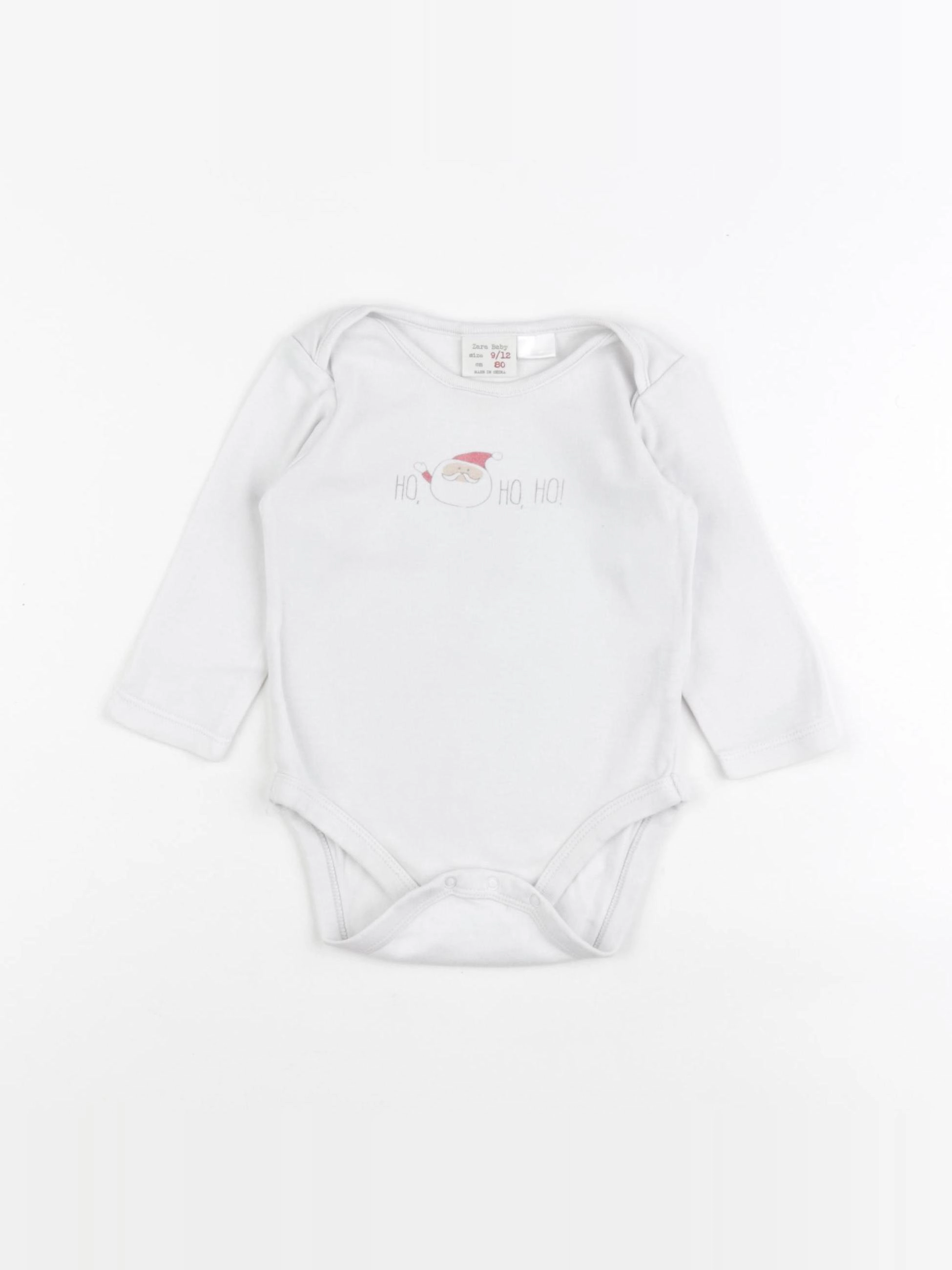 Zara - body blanc - 9/12 mois