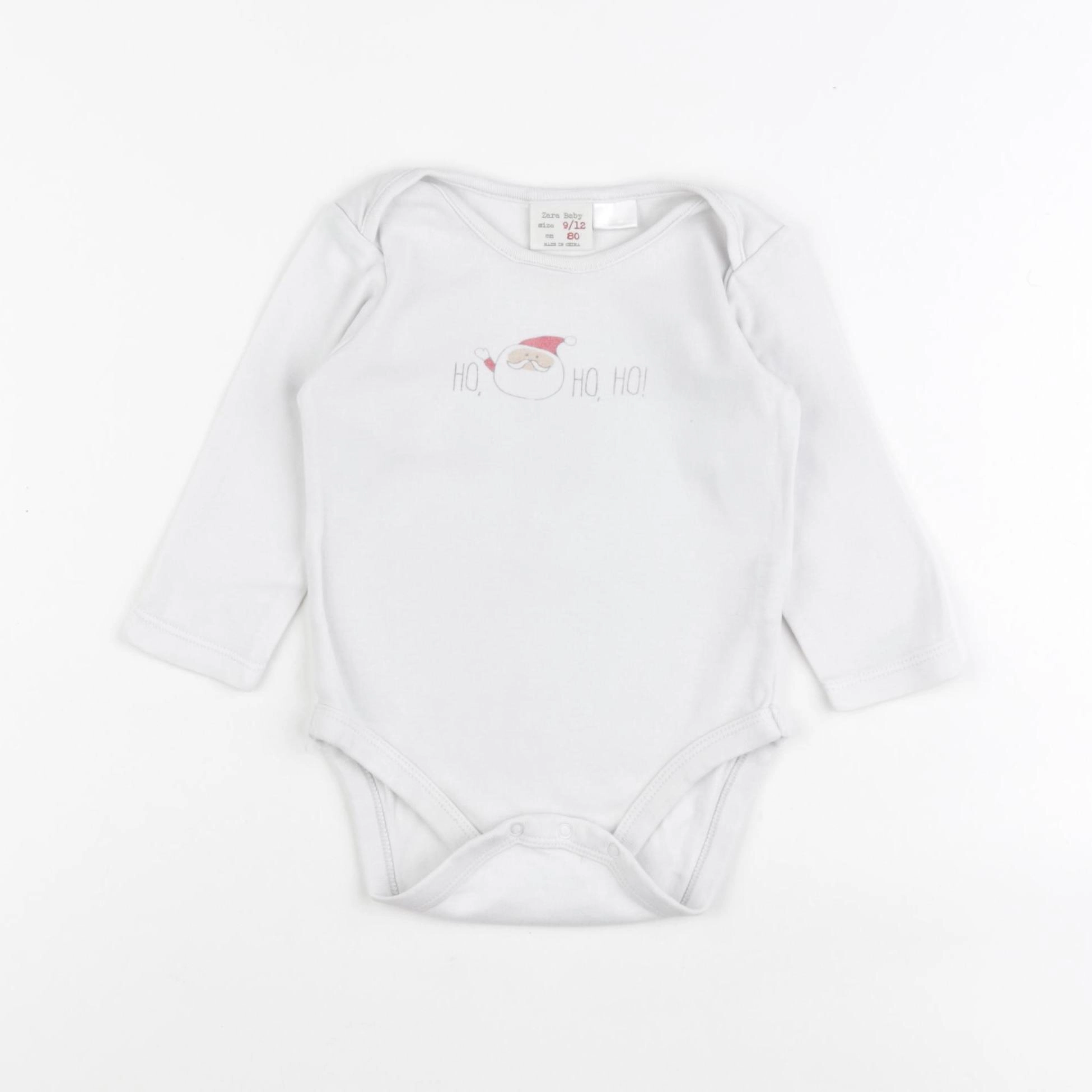 Zara - body blanc - 9/12 mois