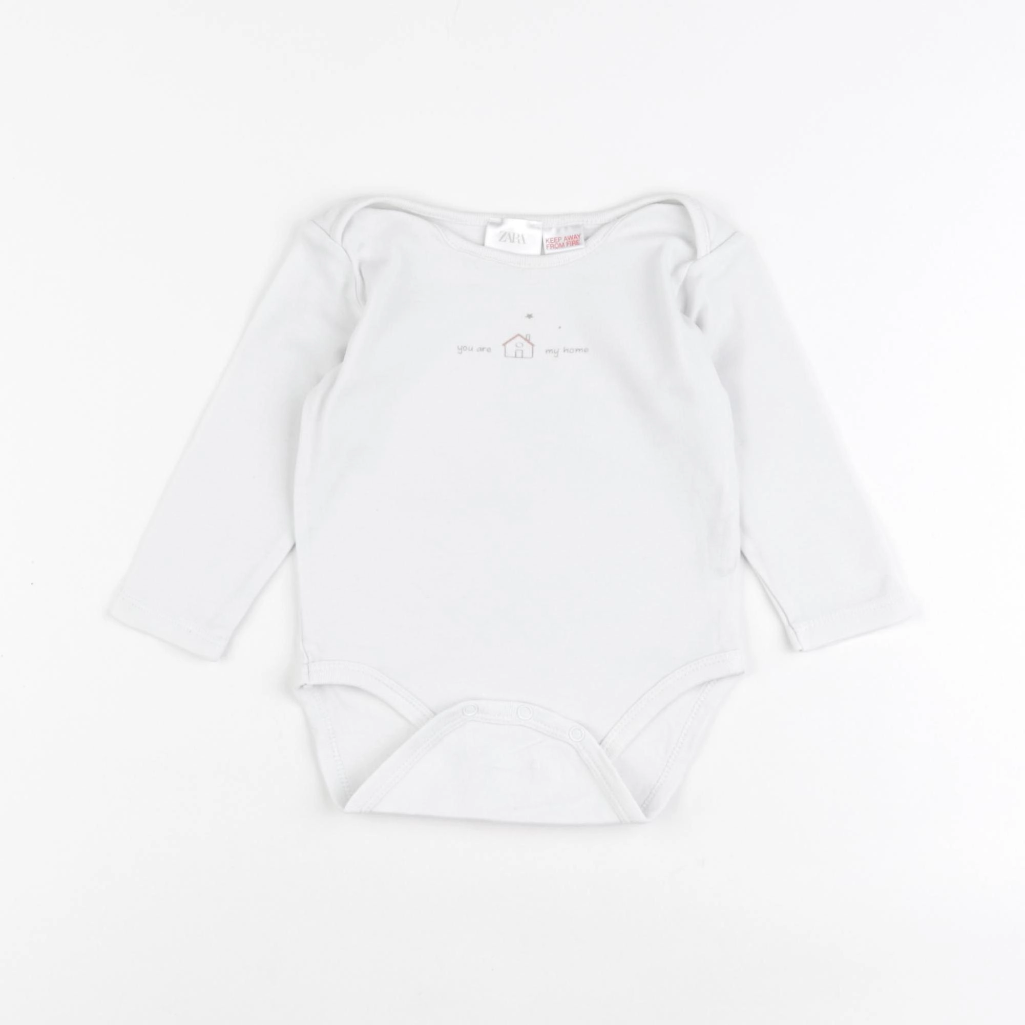 Zara - body blanc - 9/12 mois