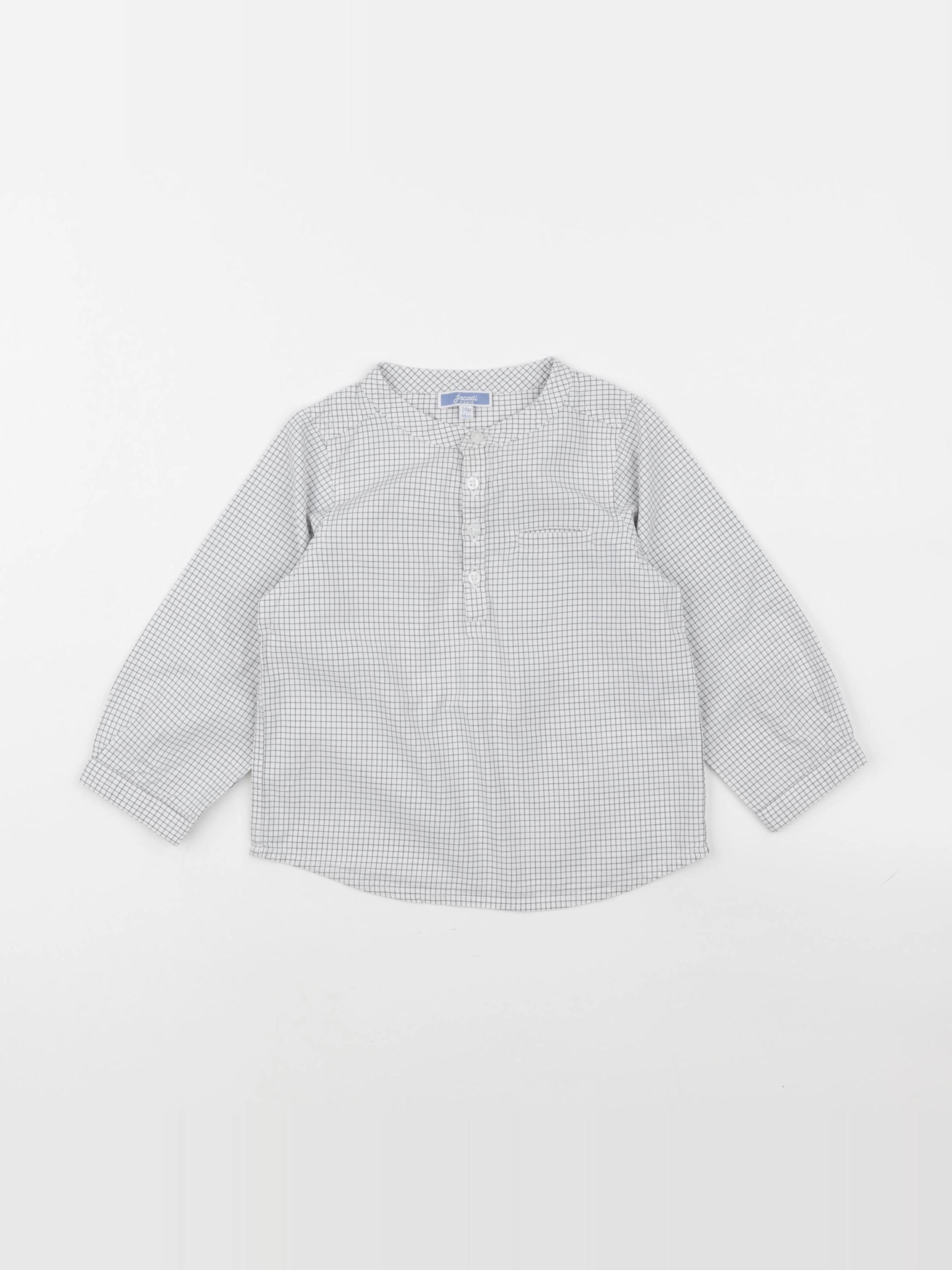 Jacadi - chemise gris - 24 mois