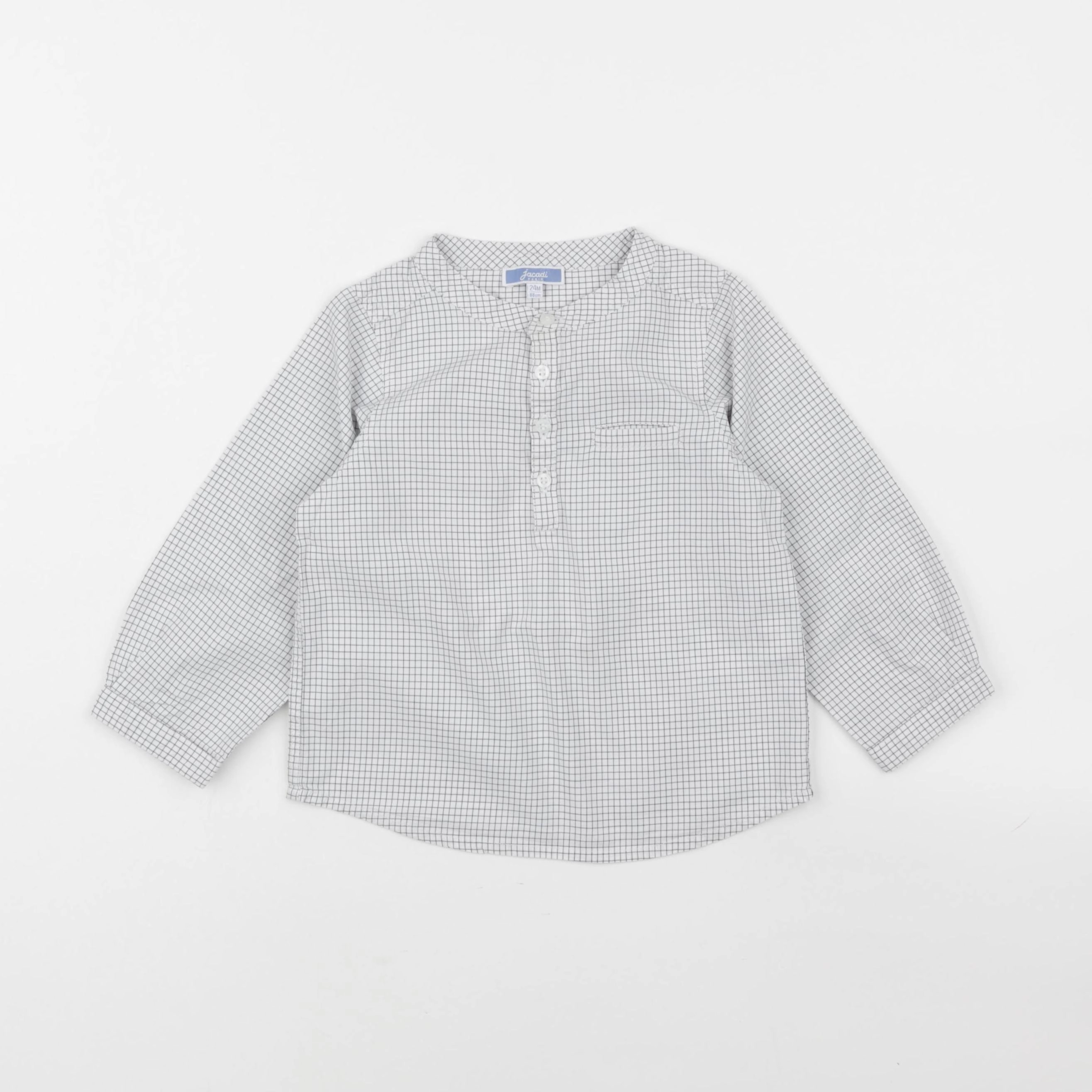 Jacadi - chemise gris - 24 mois
