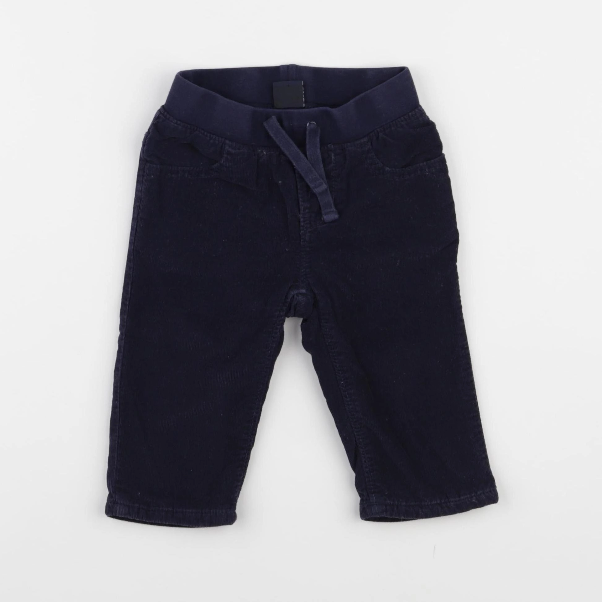 GAP - pantalon bleu - 6/12 mois