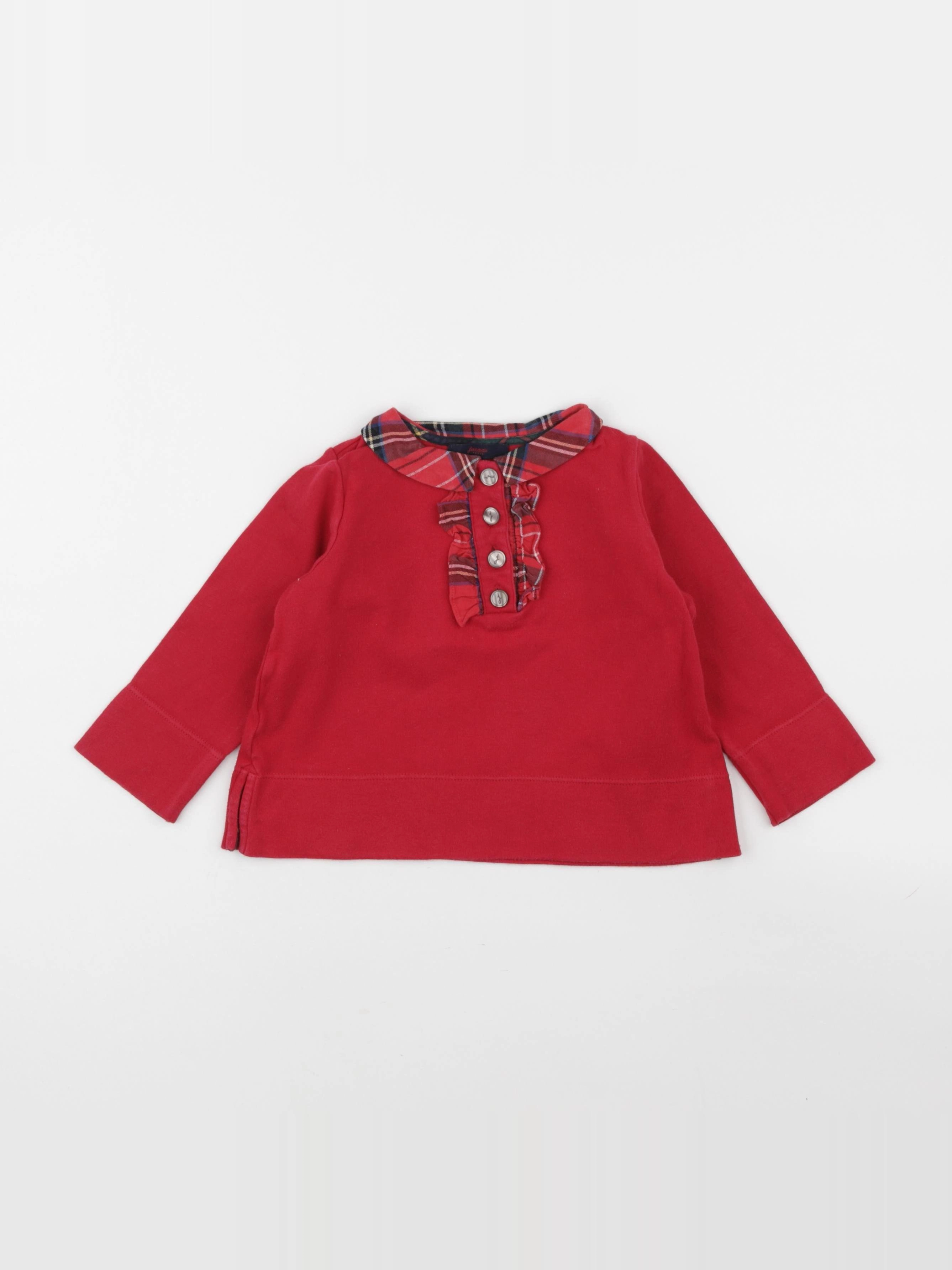 Jacadi - sweat rouge - 2 ans