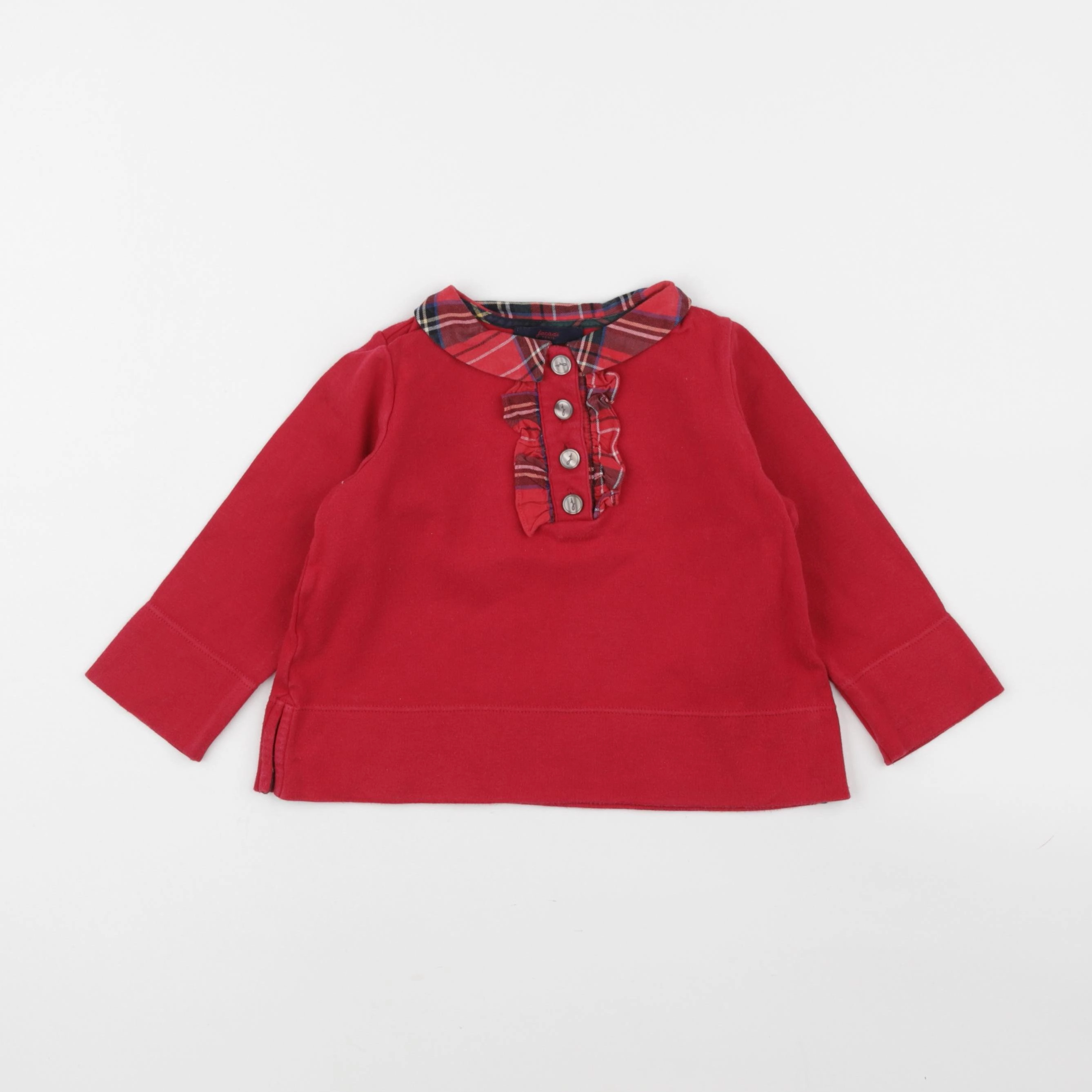 Jacadi - sweat rouge - 2 ans