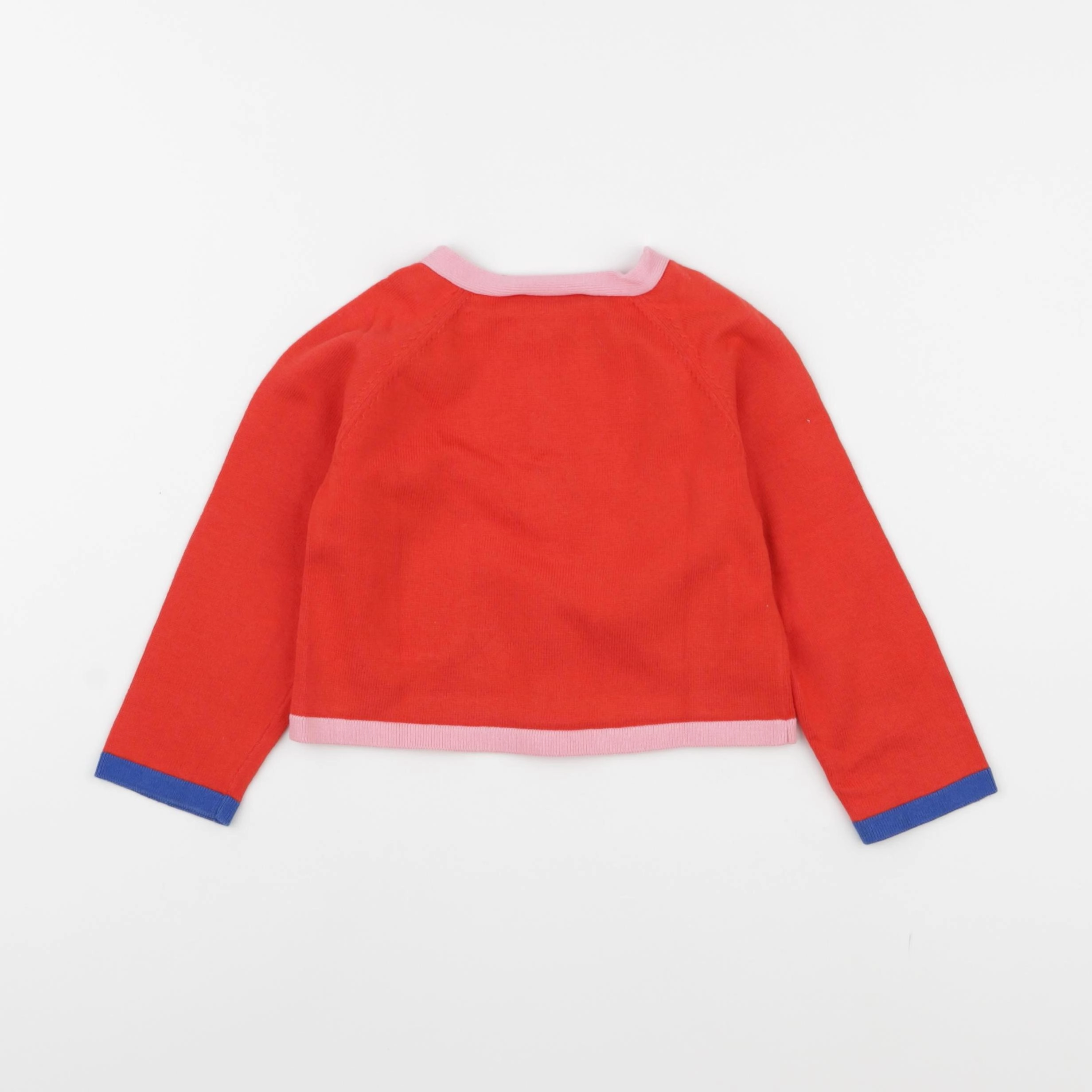 Jacadi - gilet rouge - 24 mois