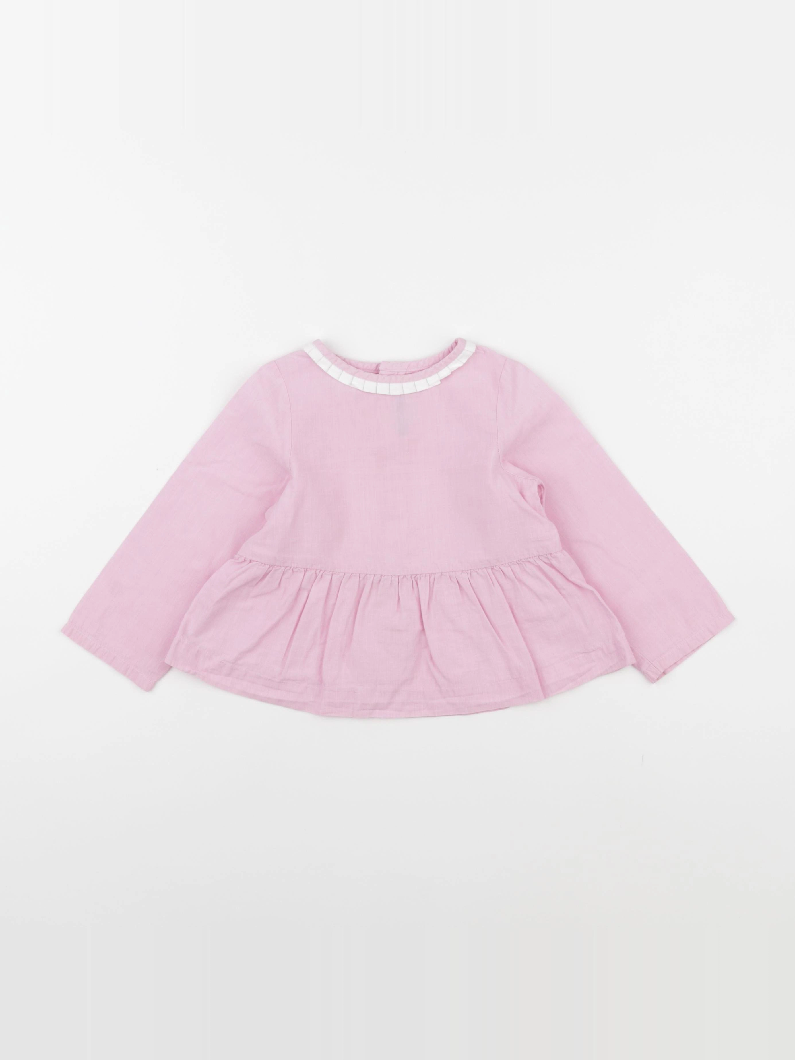 Jacadi - blouse rose - 24 mois