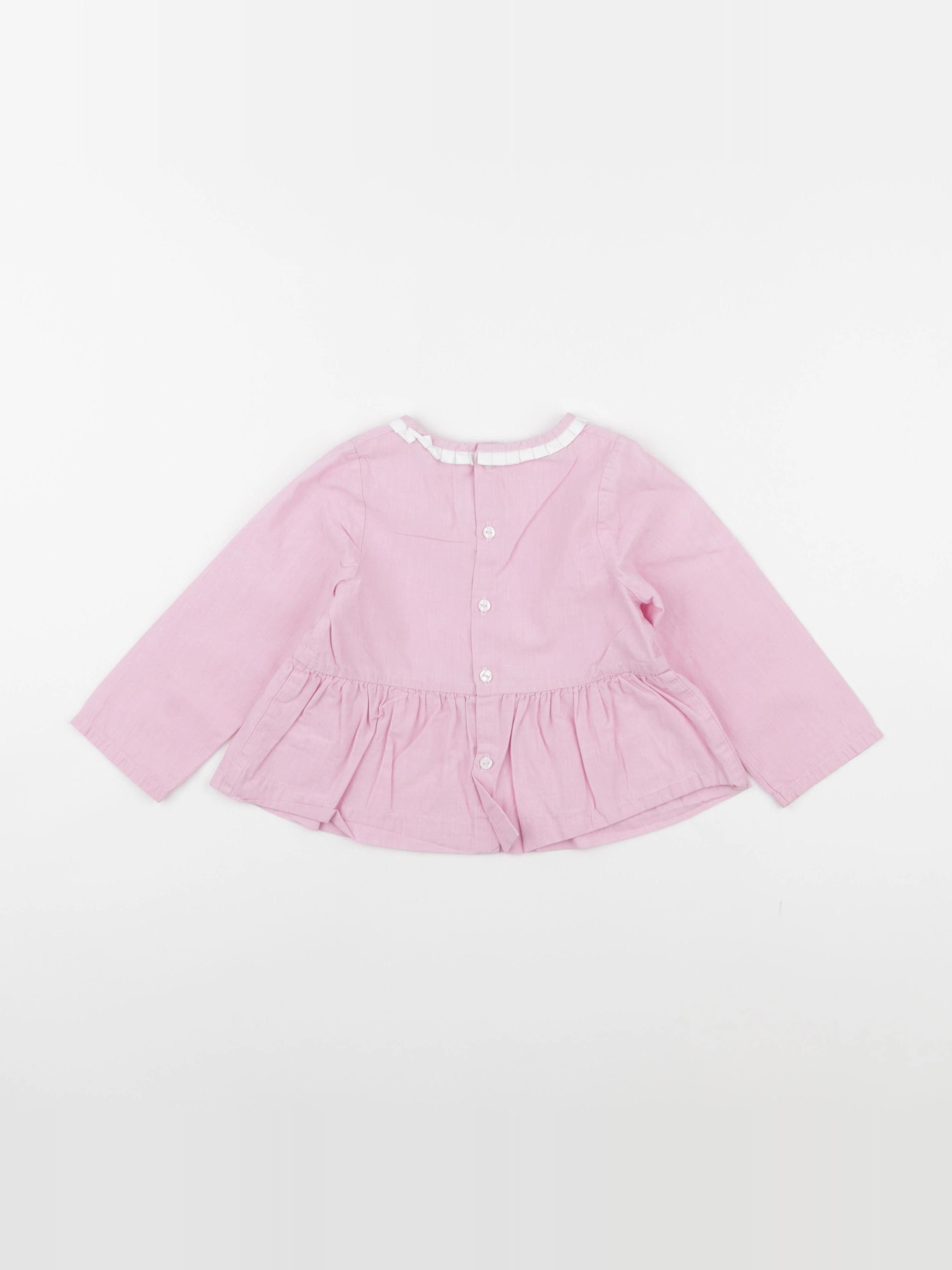 Jacadi - blouse rose - 24 mois