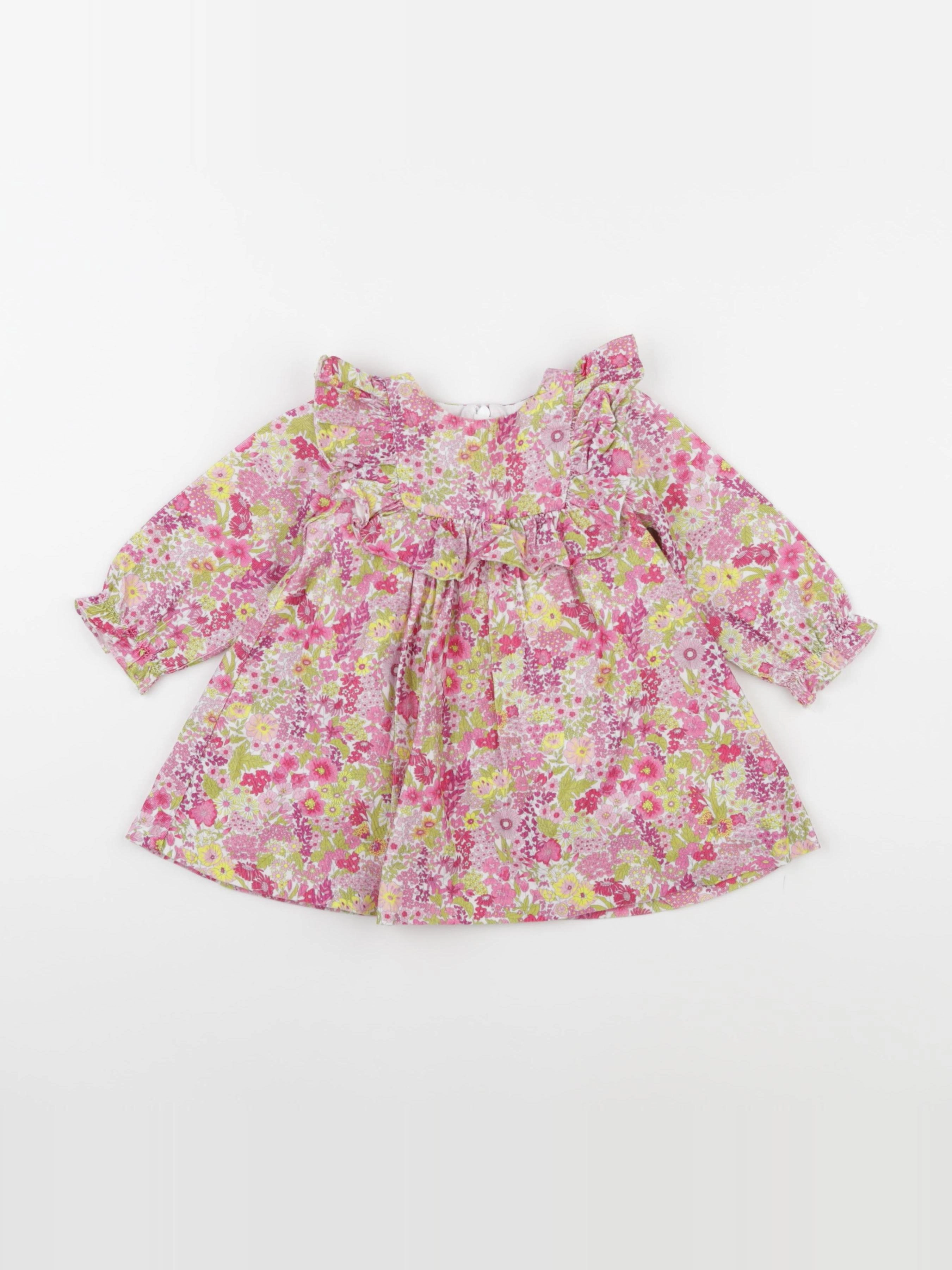 Jacadi - robe multicolore - 12 mois