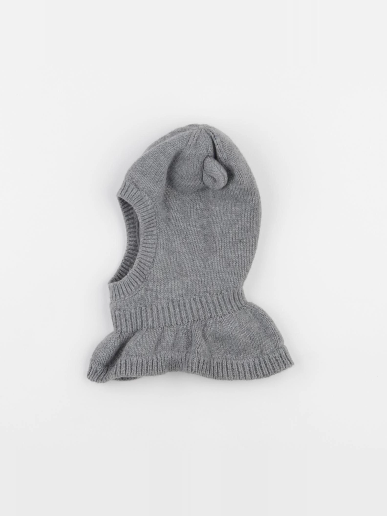 H&M - cagoule gris - 3/6 mois