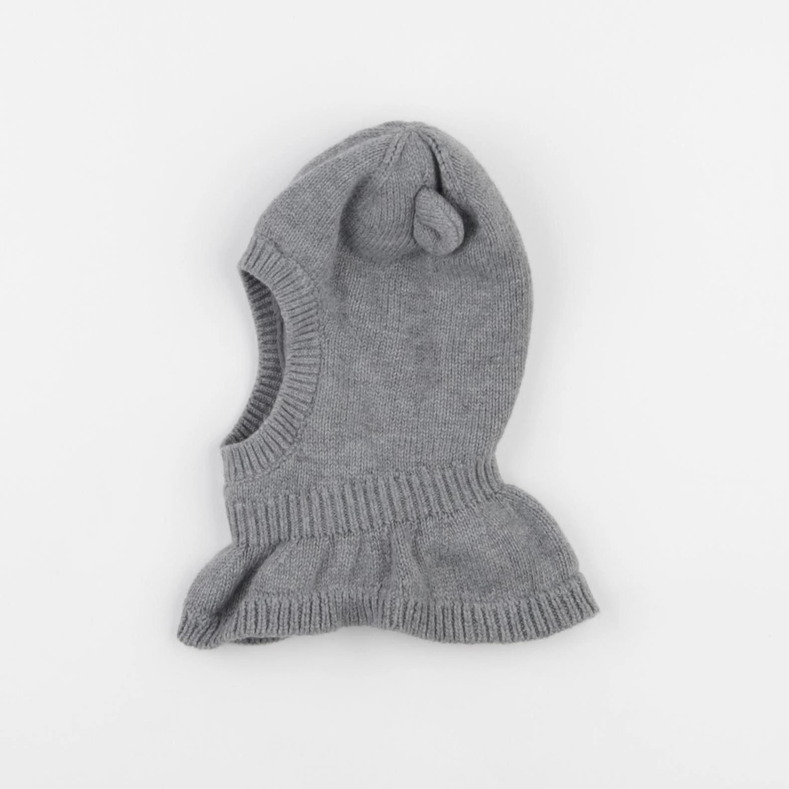 H&M - cagoule gris - 3/6 mois