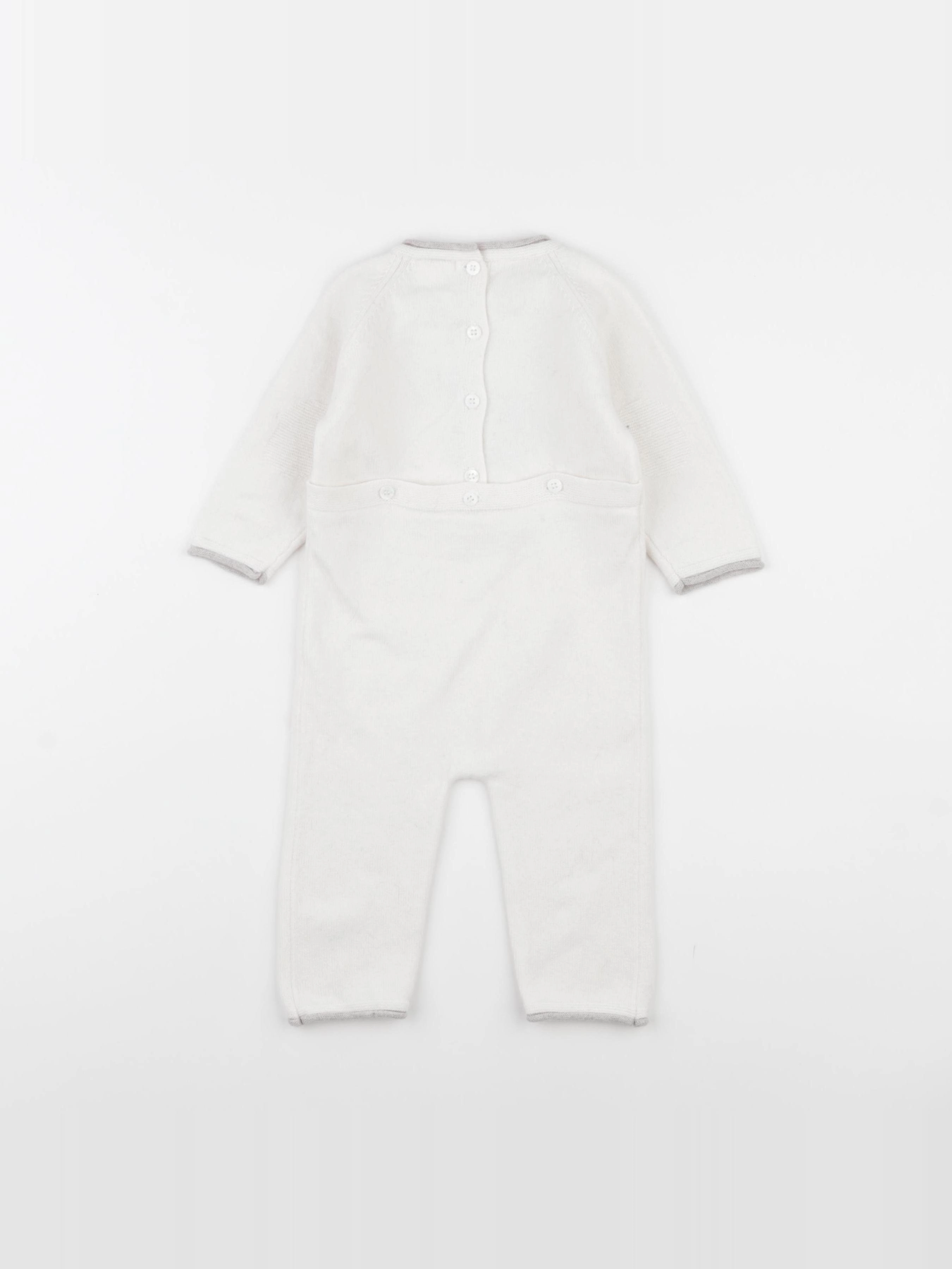 Cyrillus - combinaison blanc - 9 mois