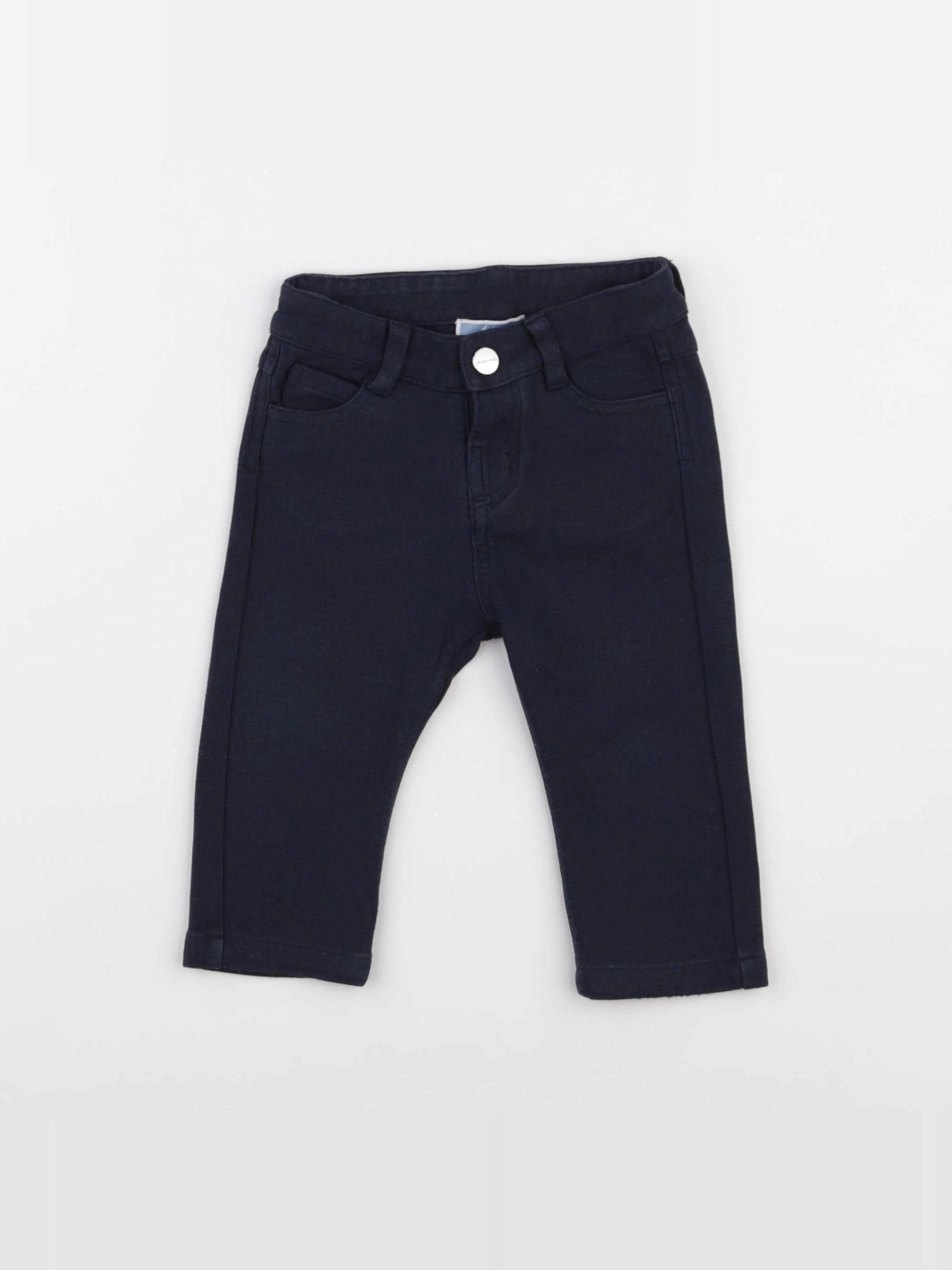 Jacadi - pantalon bleu - 12 mois