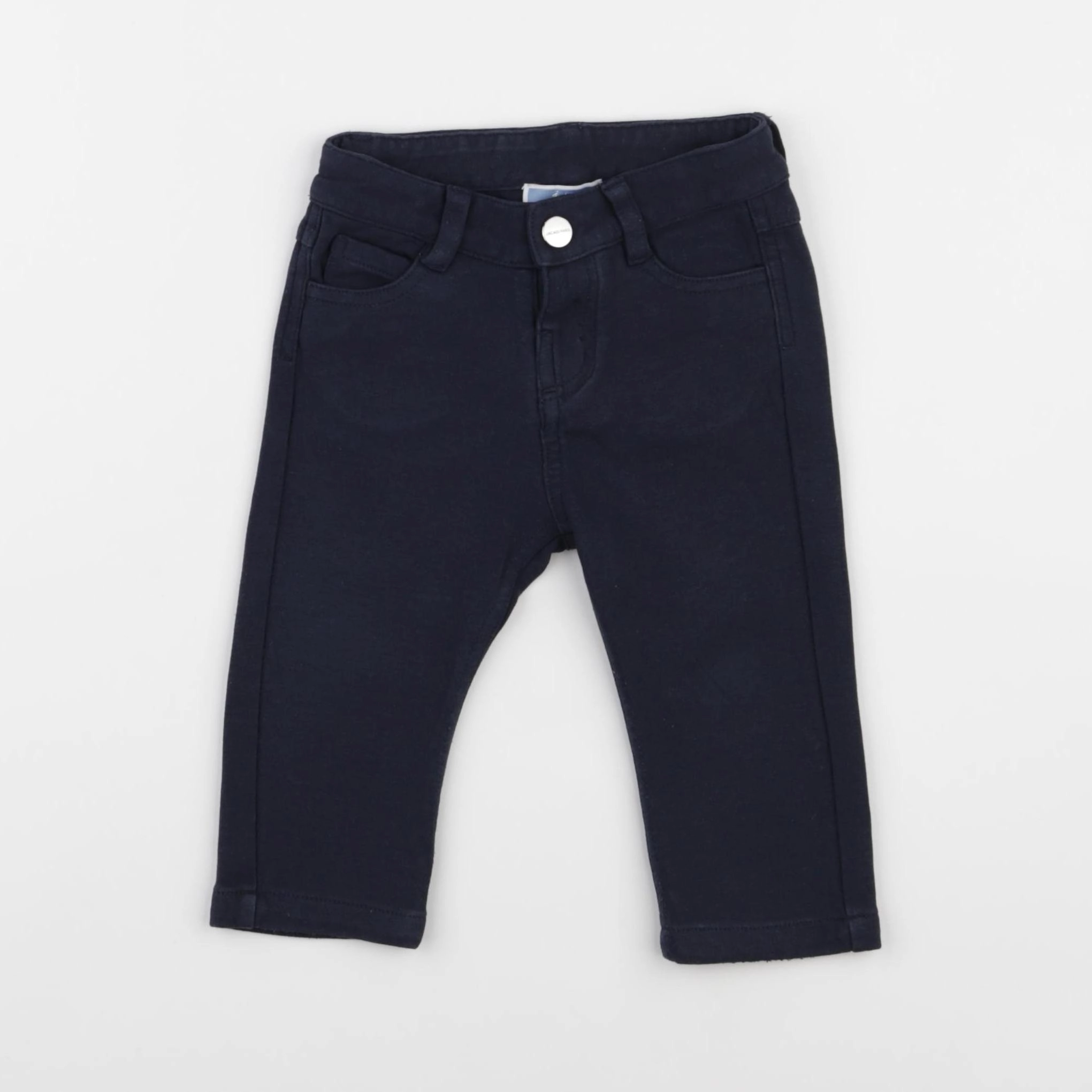 Jacadi - pantalon bleu - 12 mois
