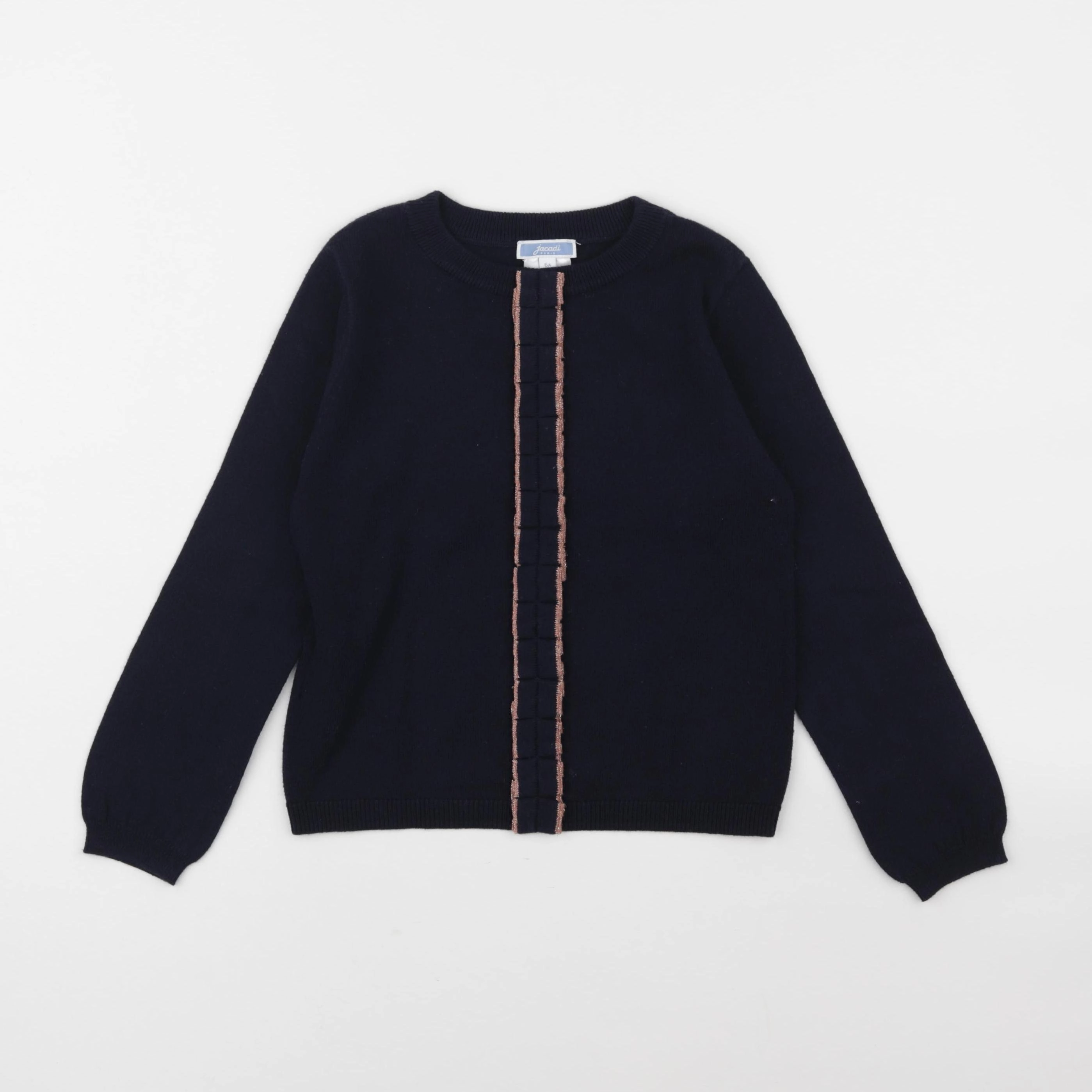 Jacadi - pull bleu - 6 ans