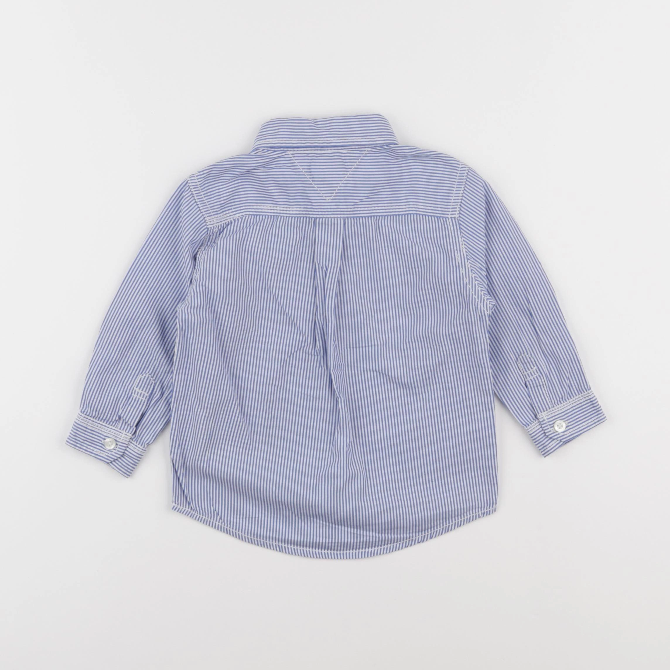 Tommy Hilfiger - chemise bleu - 18 mois