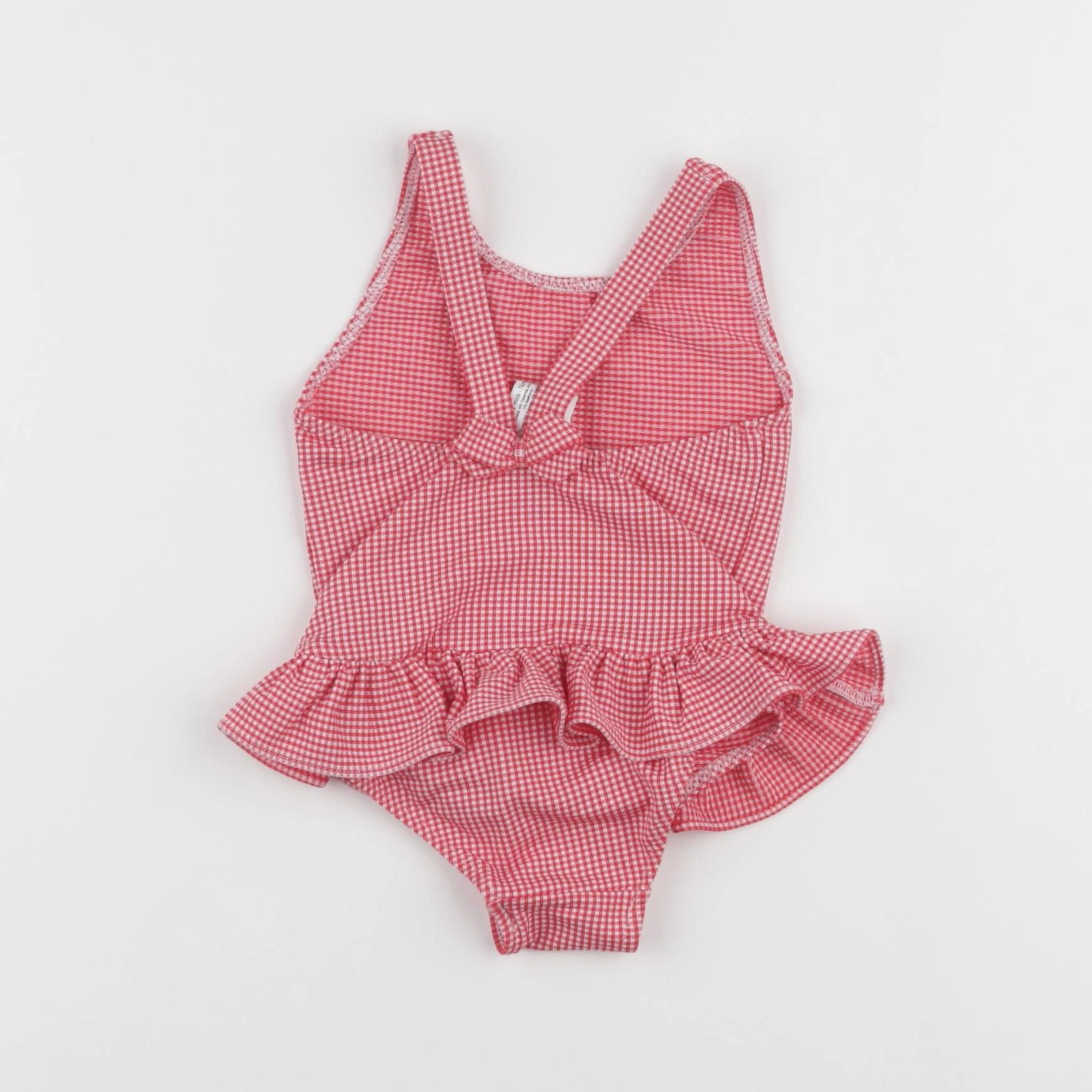 Boutchou - maillot de bain rouge - 12 mois